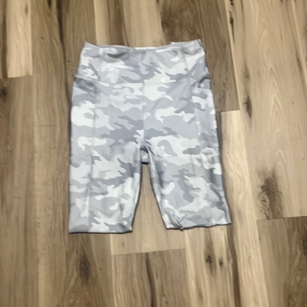 Avia Avia Grey Camouflage Leggings Size 24" / US 00 / IT 34 - 2 Thumbnail