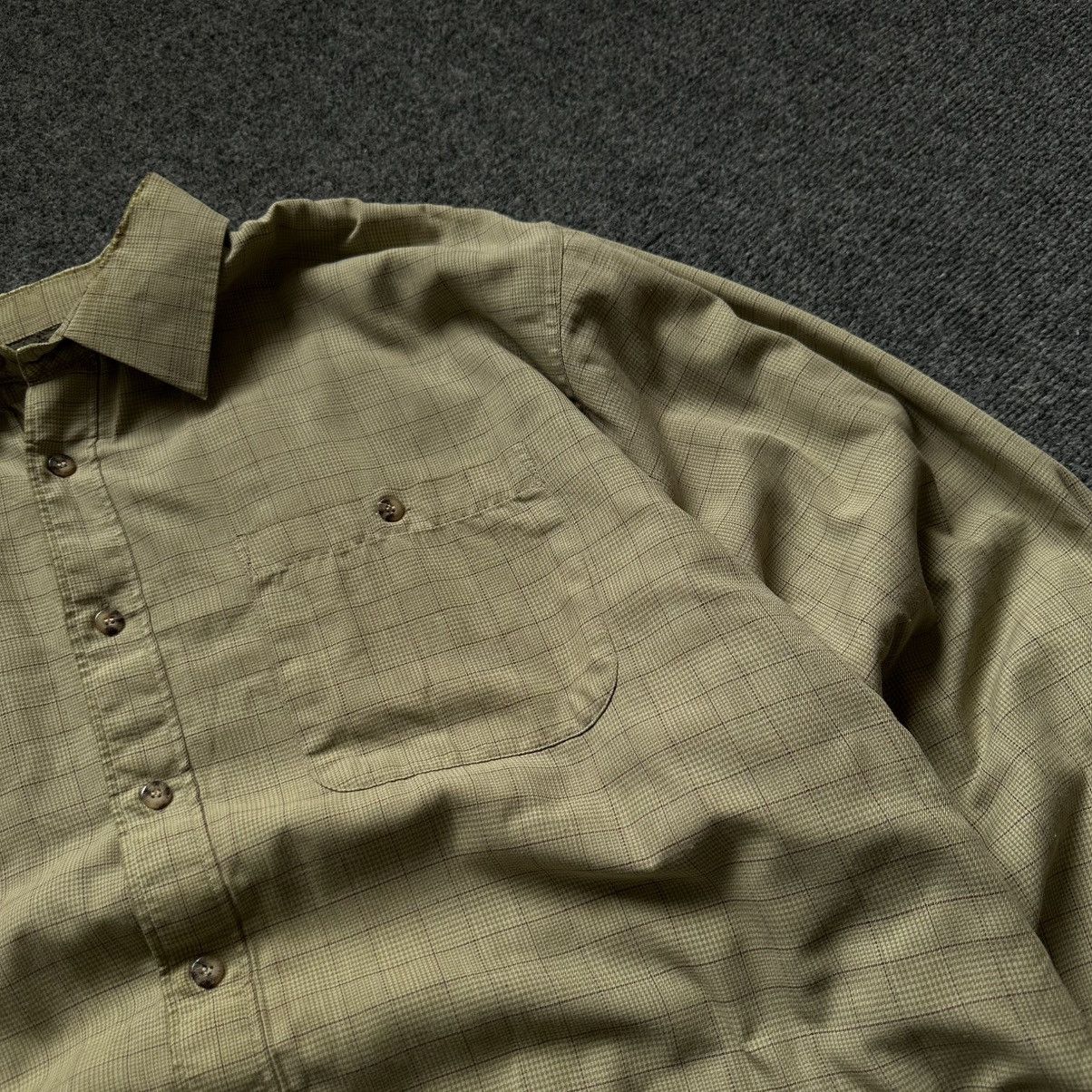 If Six Was Nine VTG Mans Checked Shirt Bonart Fleece Distressed Size XL 00s Size US XL / EU 56 / 4 - 6 Thumbnail