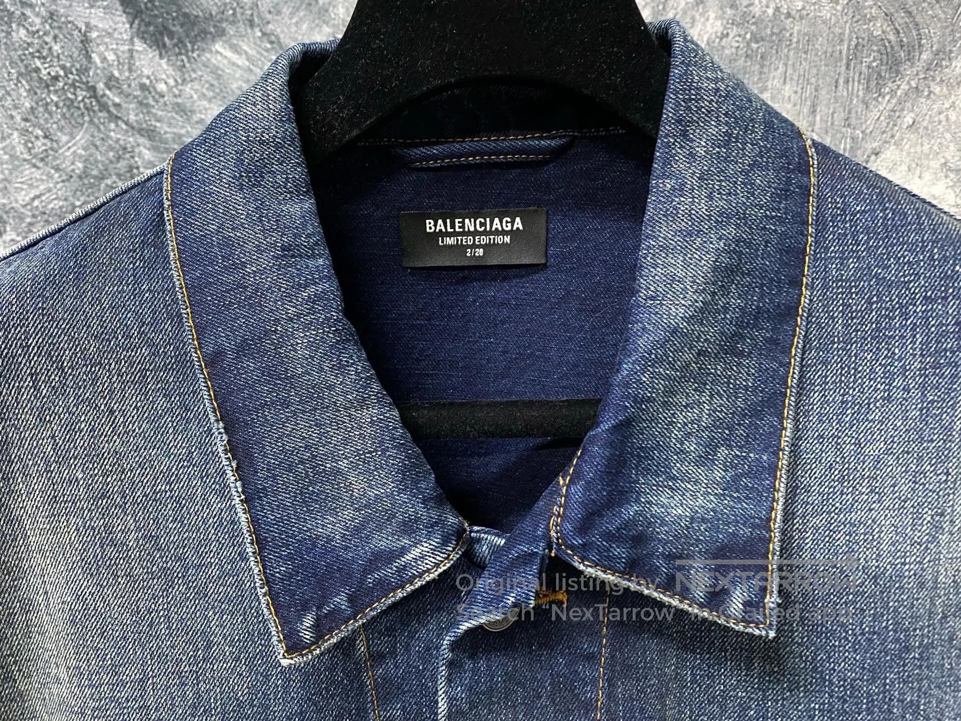Balenciaga balenciaga limited edition denim jacket. Size US XS / EU 42 / 0 - 3 Thumbnail