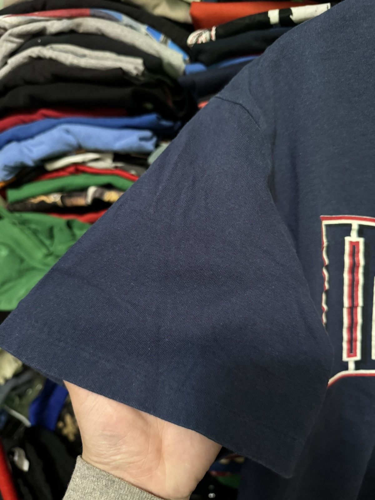 MLB × Vintage Vintage 1998* single stitch Cleveland Indians T shirt Size US XL / EU 56 / 4 - 5 Thumbnail