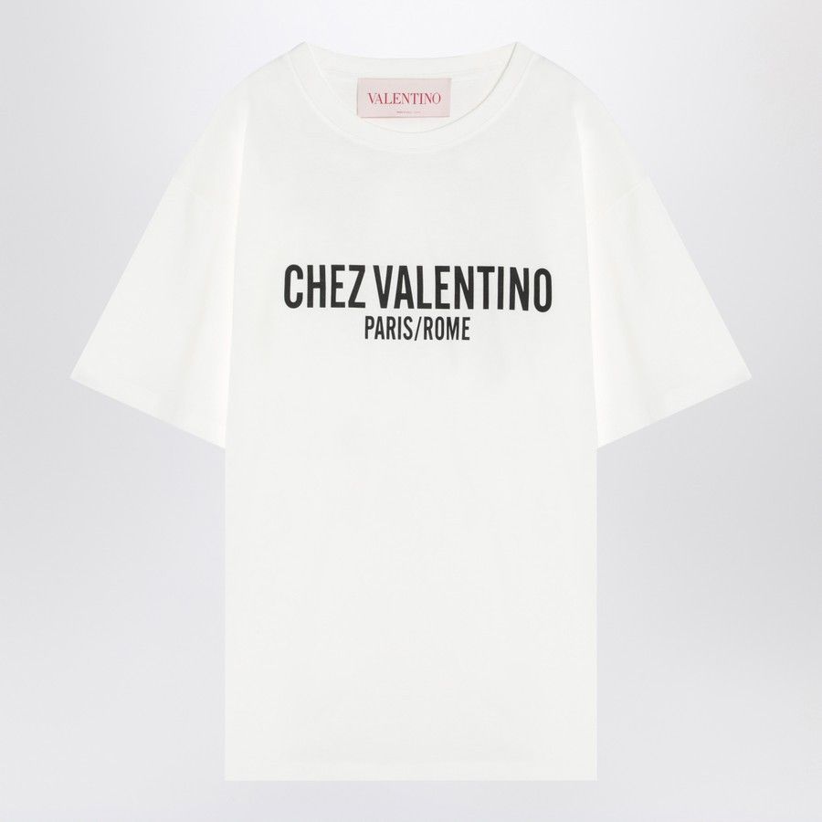 Valentino o1d2blof1025 Print T-Shirt in White Size US S / EU 44-46 / 1 - 1 Thumbnail