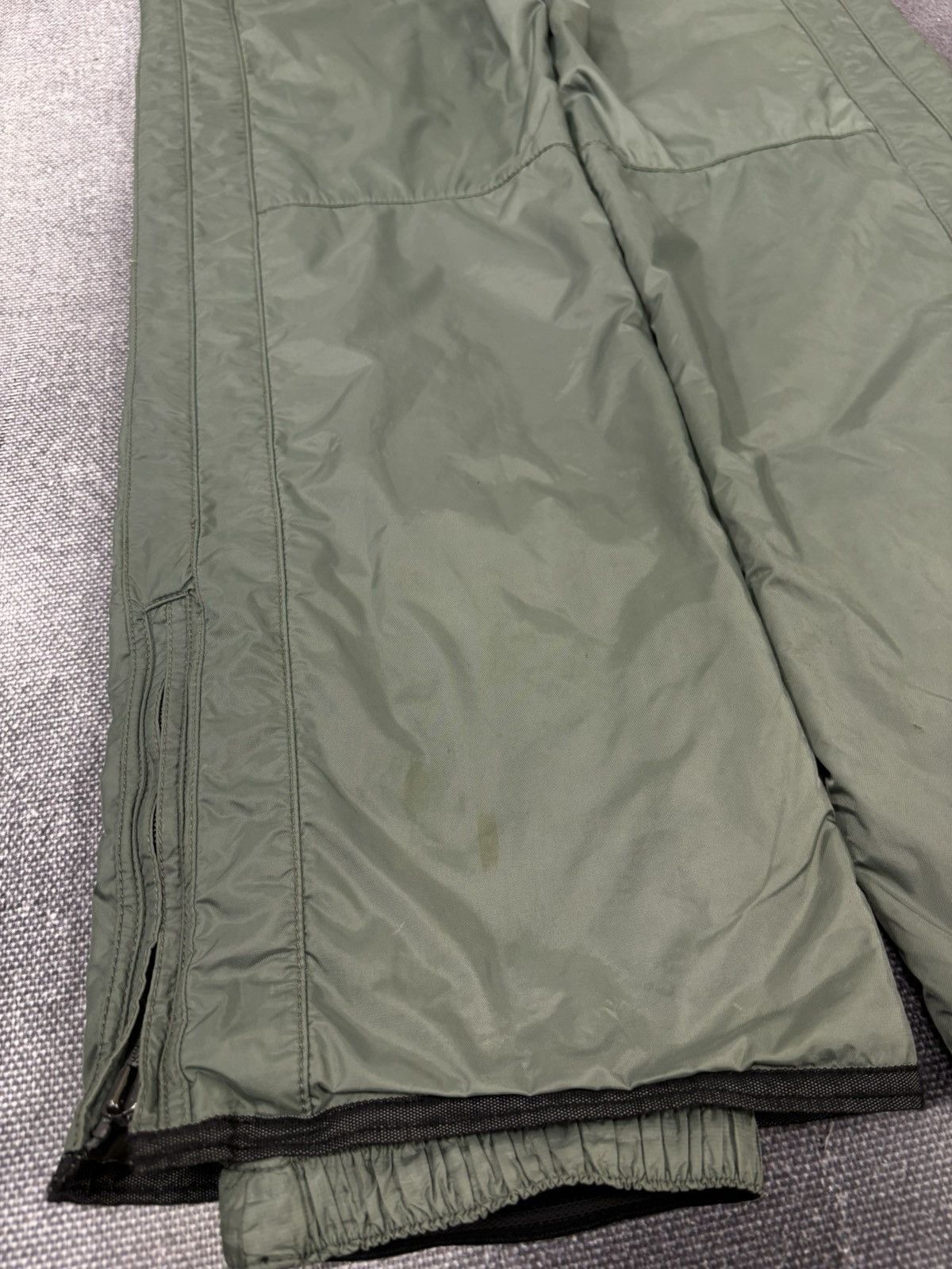 JET SET Jet Set Women’s Sage Green Star Belted Outdoor Ski Pants Size 32" / US 10 / IT 46 - 14 Thumbnail