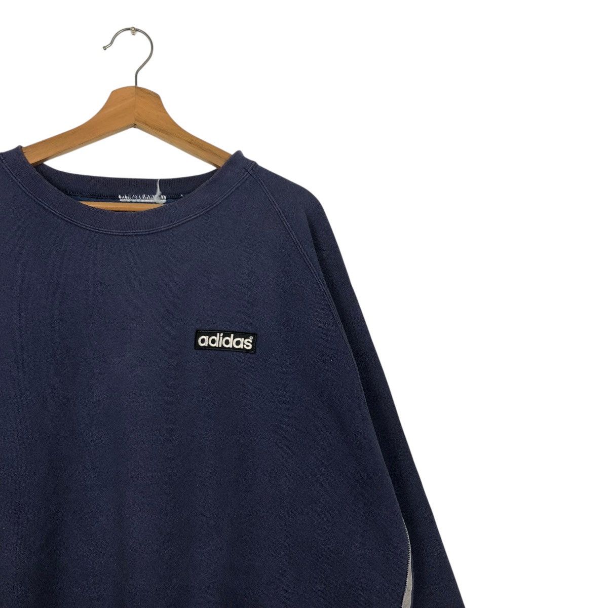 Adidas 🔥VINTAGE ADIDAS SWEATSHIRT BIG LOGO SPELL OUT Size US M / EU 48-50 / 2 - 8 Thumbnail