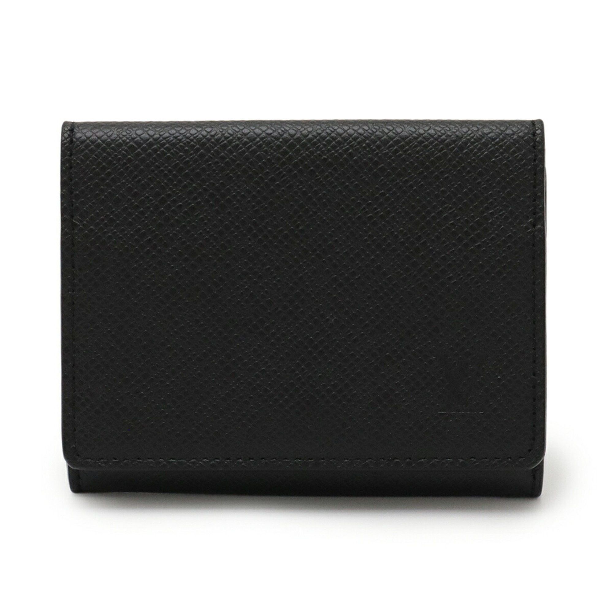 Louis Vuitton LOUIS VUITTON Taiga Envelope Carte de Visite NM Card Case/Business Holder, Noir, Black, M64595 Size ONE SIZE - 1 Thumbnail