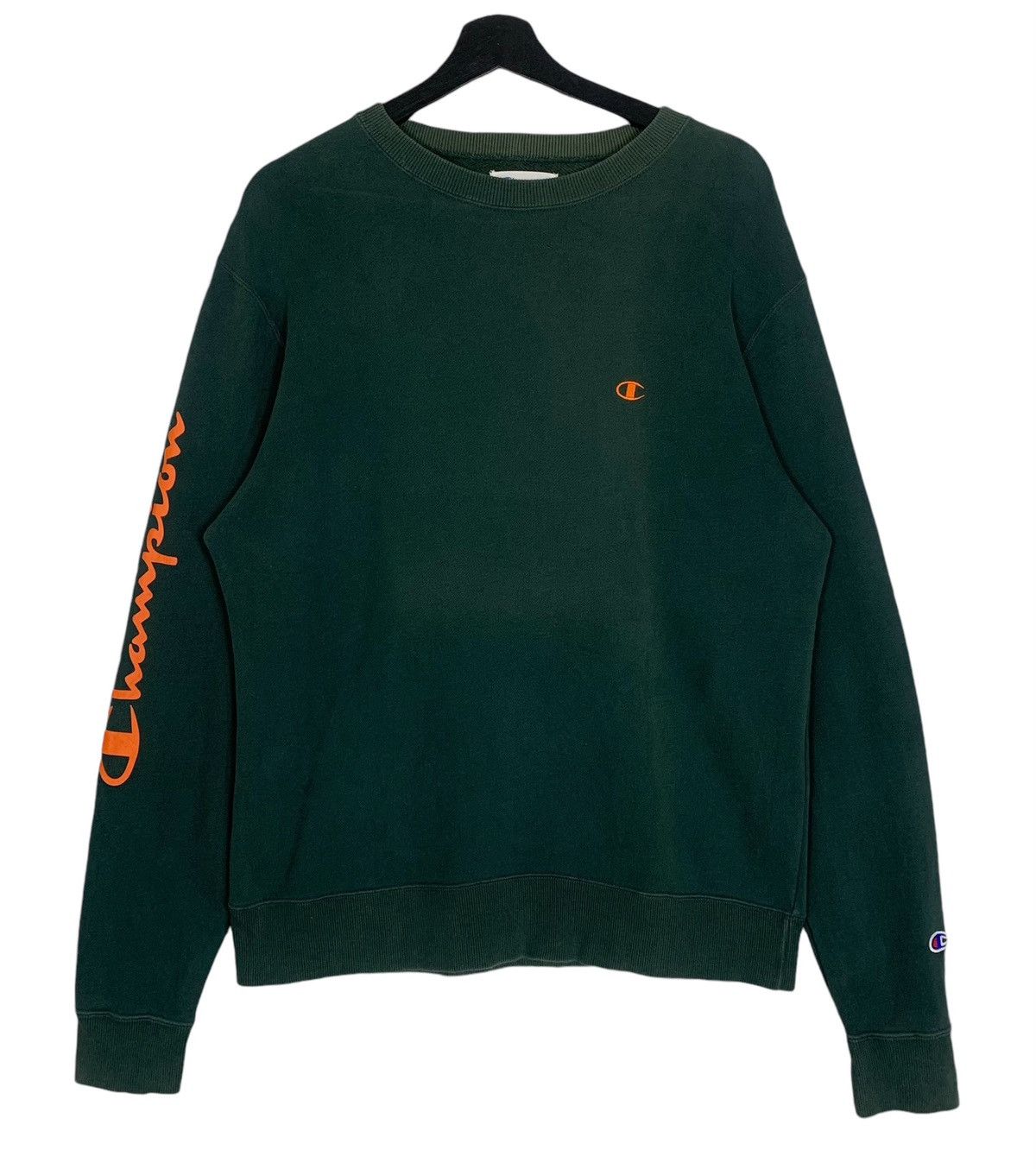 Champion Champion Athletic Apparel Workout Crewneck Sweatshirt Size US M / EU 48-50 / 2 - 2 Thumbnail