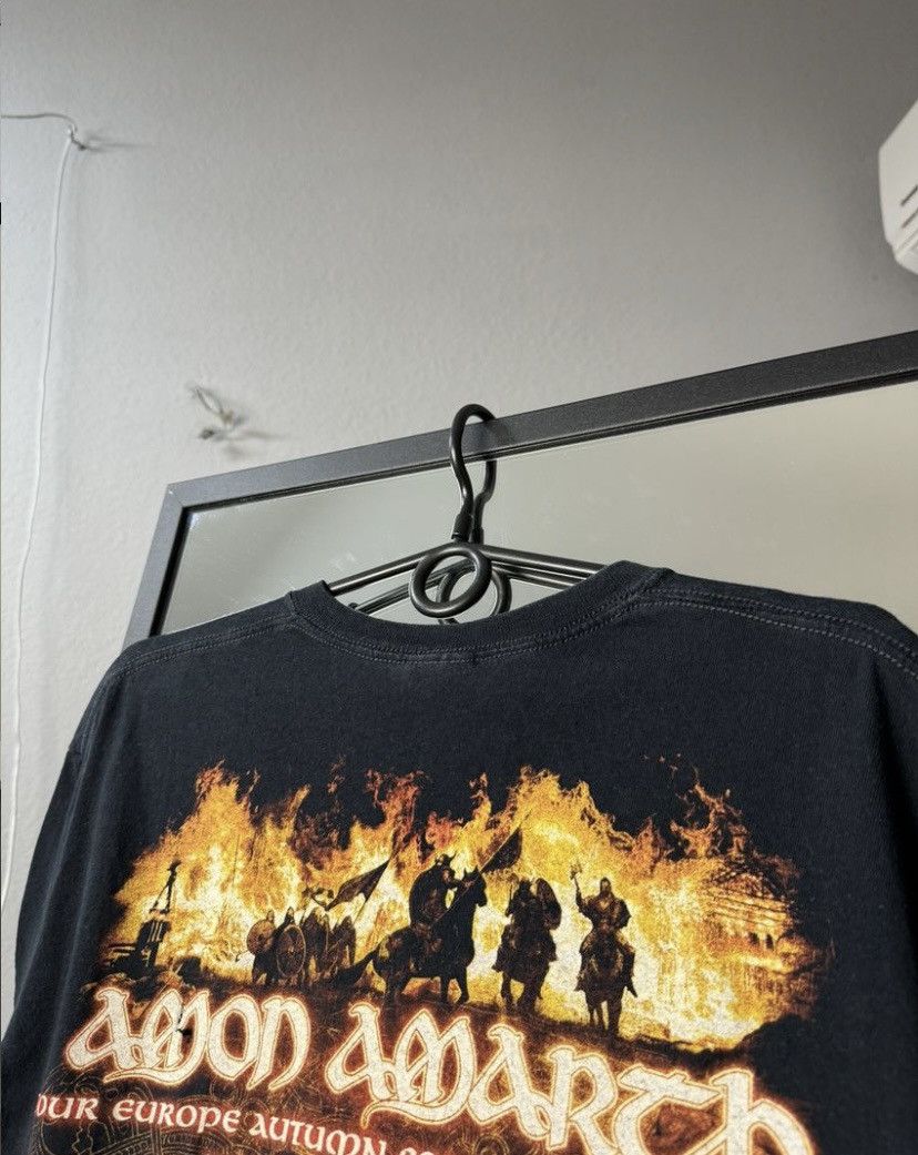 Band Tees Amon Amarth Tour 2011 Distressed T-shirt Size US M / EU 48-50 / 2 - 4 Thumbnail