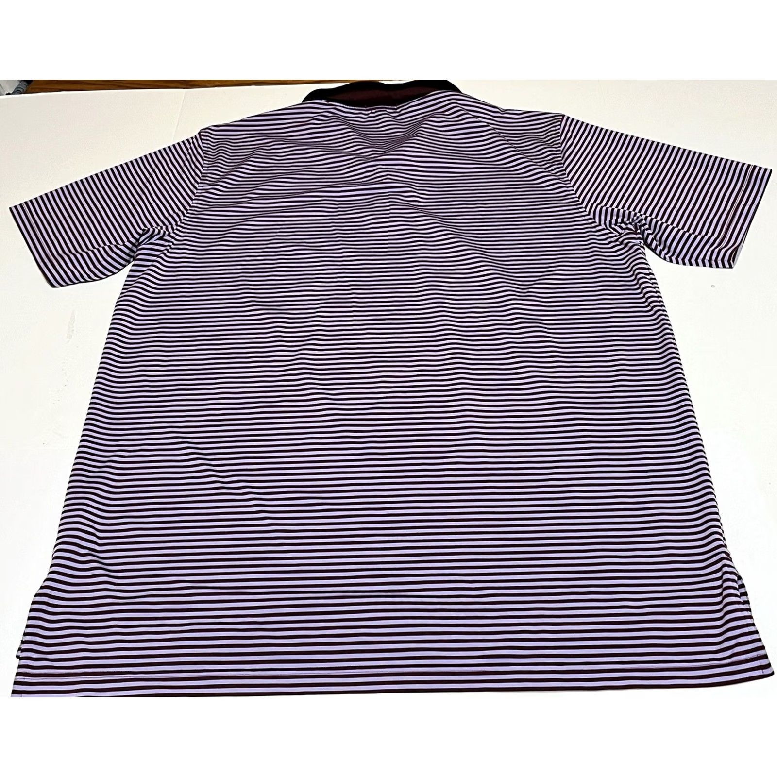Peter Millar Peter Millar Summer Comfort Polo Timuquana Country Club TCC 1923 XL Purple Multicolor Striped Polo Shirt Men Size US XL / EU 56 / 4 - 3 Thumbnail
