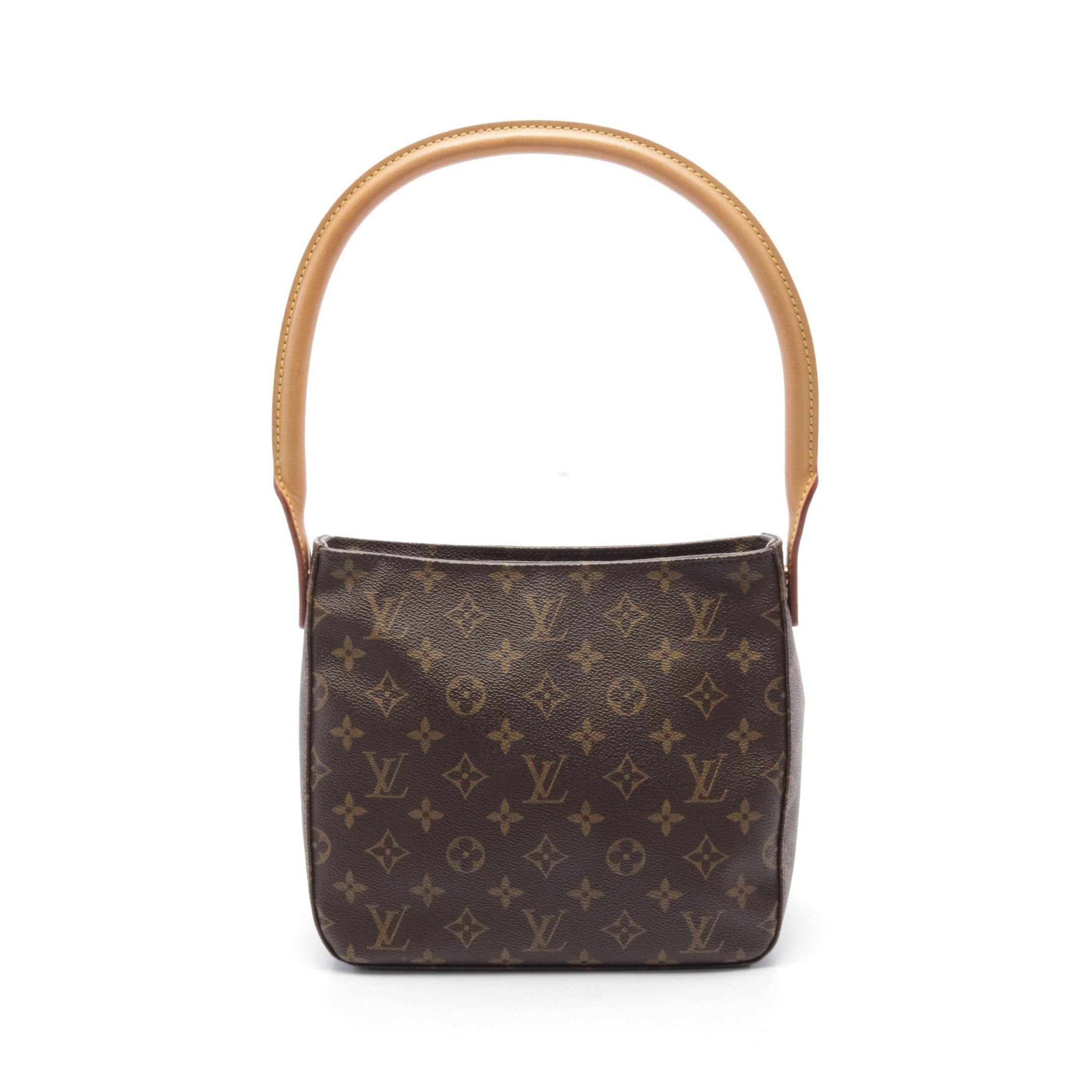 Louis Vuitton Louis Vuitton Looping Mm Monogram Shoulder Bag Leather Brown Size ONE SIZE - 1 Thumbnail