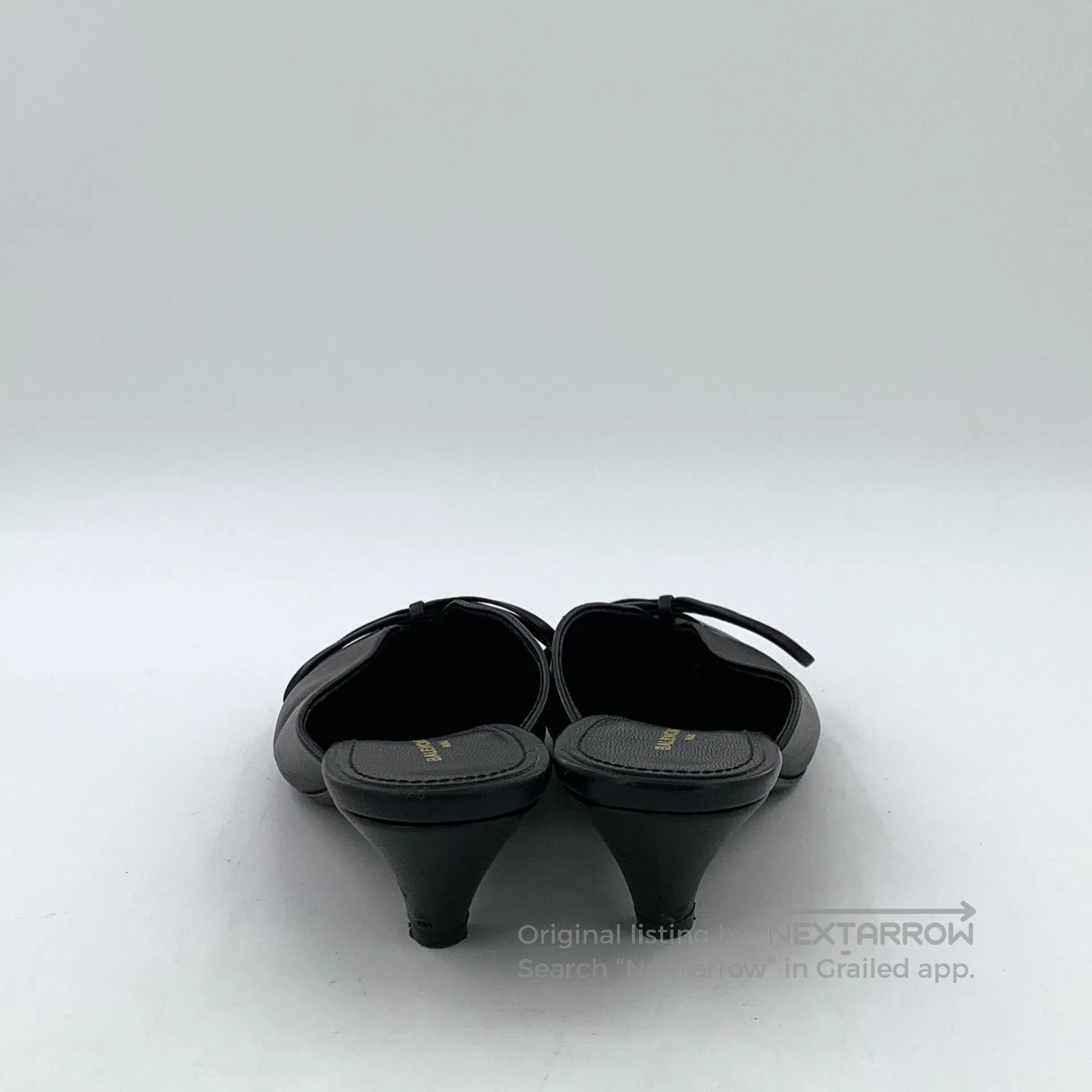 Balenciaga Balenciaga Knife Pointed Bow Mule Heels. Size US 4 / IT 34 - 4 Thumbnail