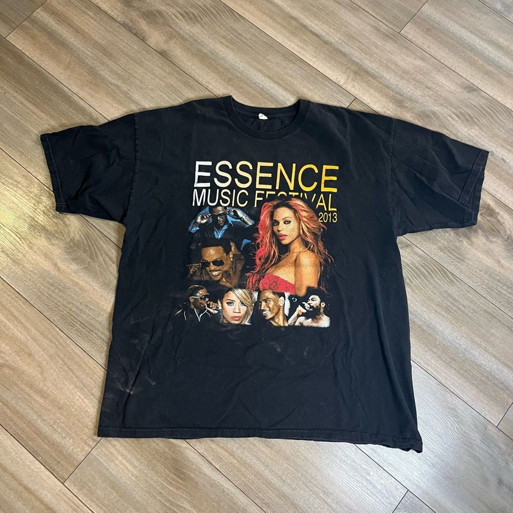 Gildan Essence Music Festival Black Graphic Shirt Men Large Bin O-4 Size US L / EU 52-54 / 3 - 1 Thumbnail