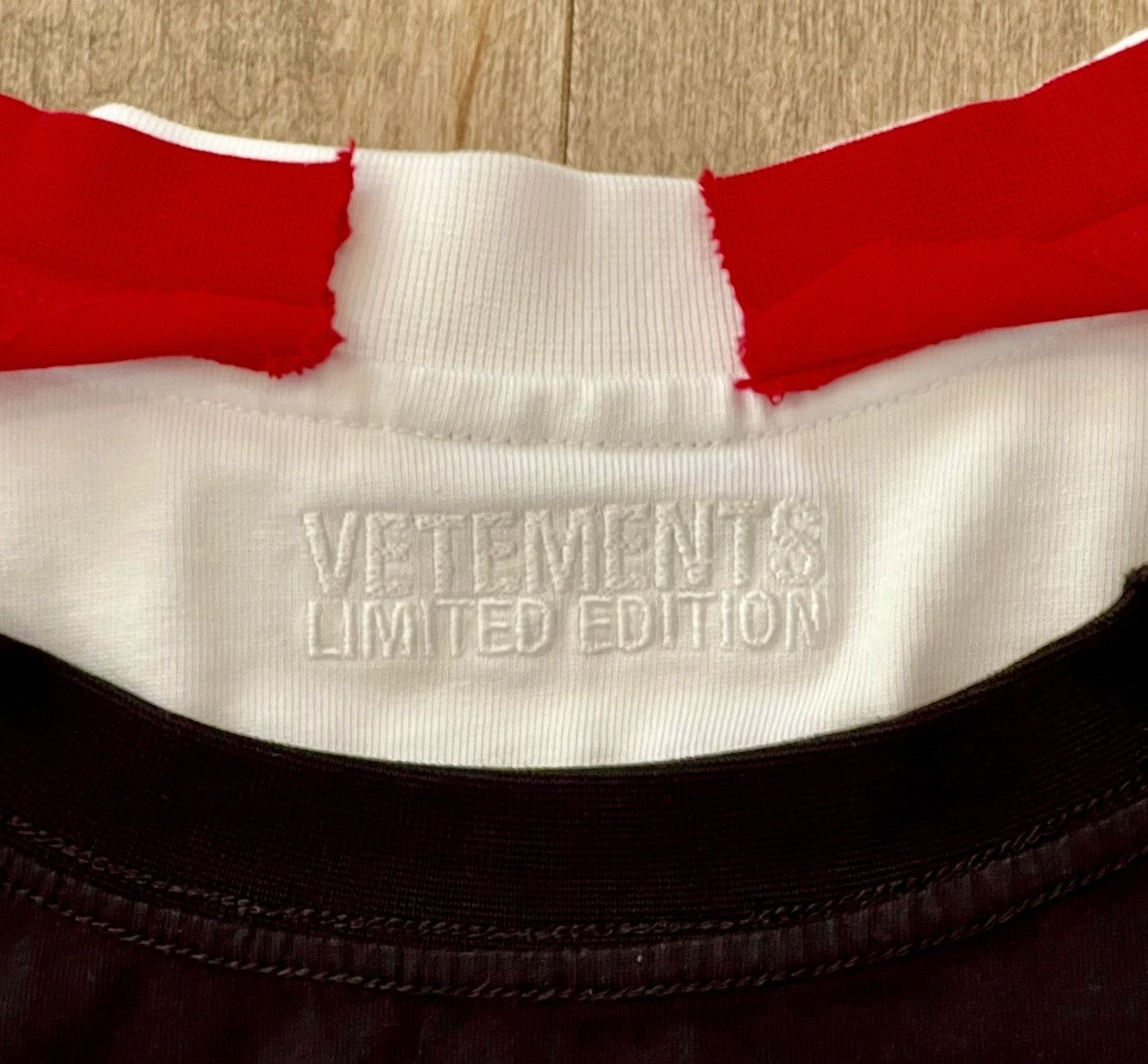 Vetements New Limited Edition Layered Stitched Overlay Long Sleeved T Size US M / EU 48-50 / 2 - 13 Thumbnail