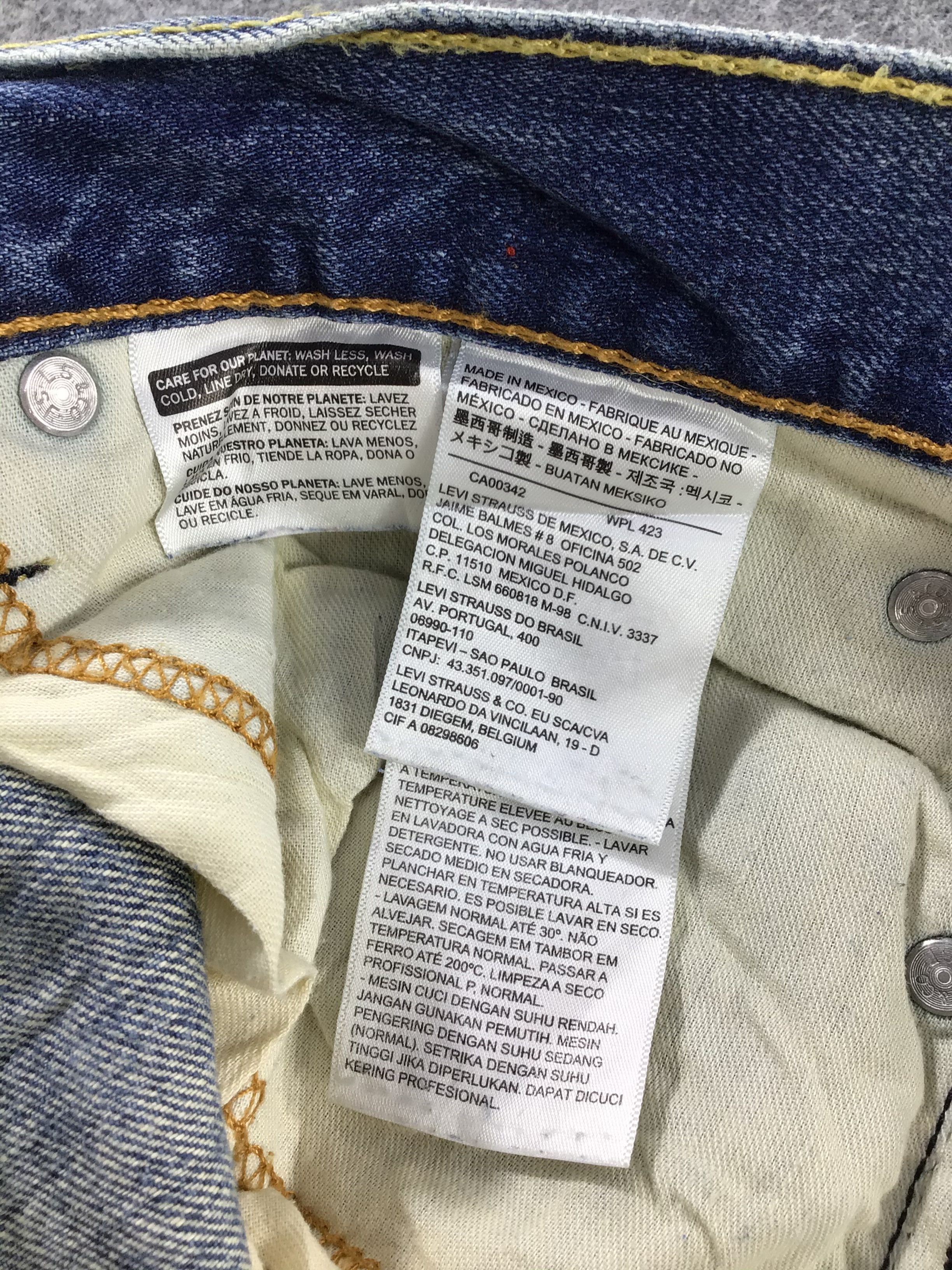 Levi's Vintage Levis 514 Jeans-JM518 Size US 35 - 10 Thumbnail