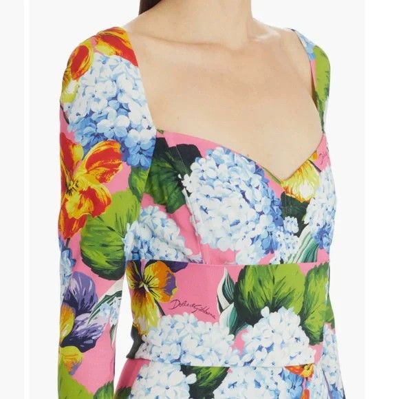 Dolce & Gabbana Dolce & Gabbana Hydrangea Print Dress - NEW WITH TAGS Size S / US 4 / IT 40 - 9 Thumbnail