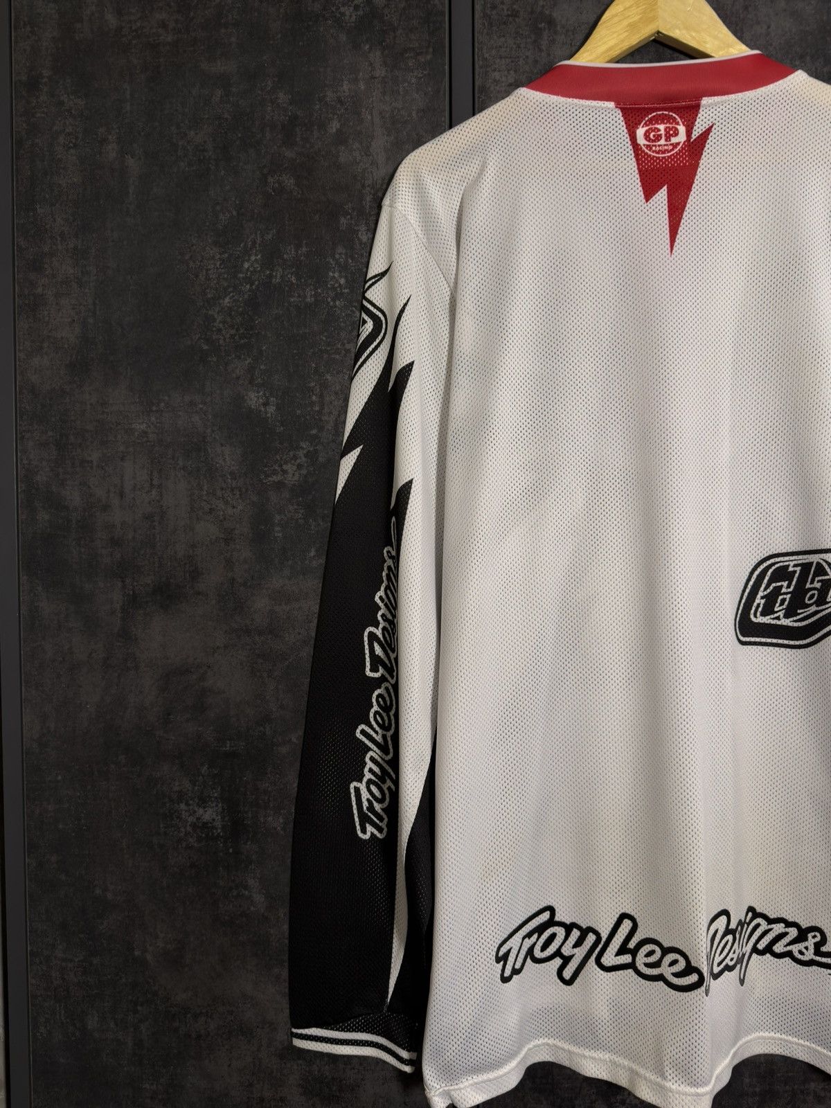 JH Design Crazy Vintage GP Racing Troy Lee Jersey Longsleeve Supreme Size US XL / EU 56 / 4 - 9 Thumbnail