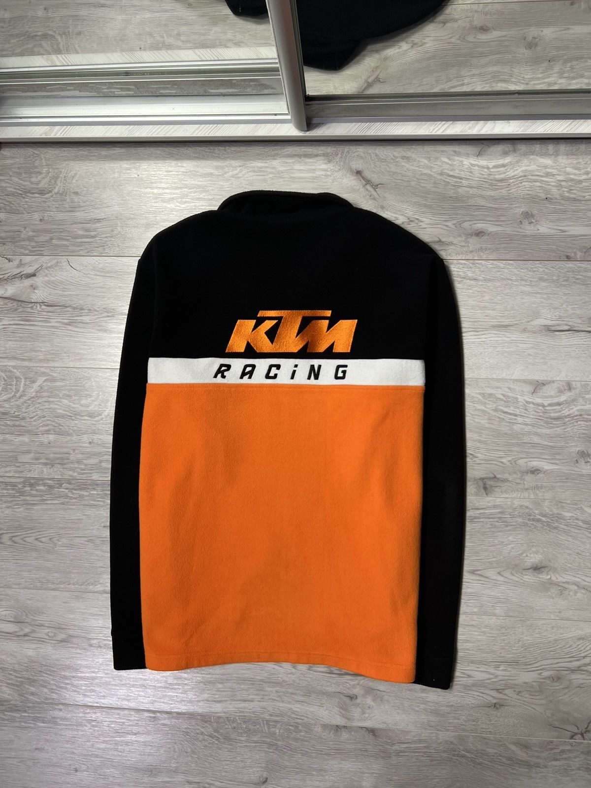 Vintage Vintage KTM Full Zip Racing Fleece Jacket Size US XL / EU 56 / 4 - 9 Thumbnail