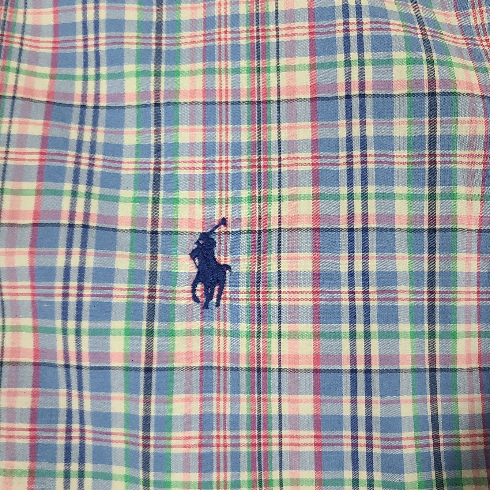Ralph Lauren Ralph Lauren Mens Size Large Multi-Color Plaid Stretch Butto Size US L / EU 52-54 / 3 - 2 Thumbnail