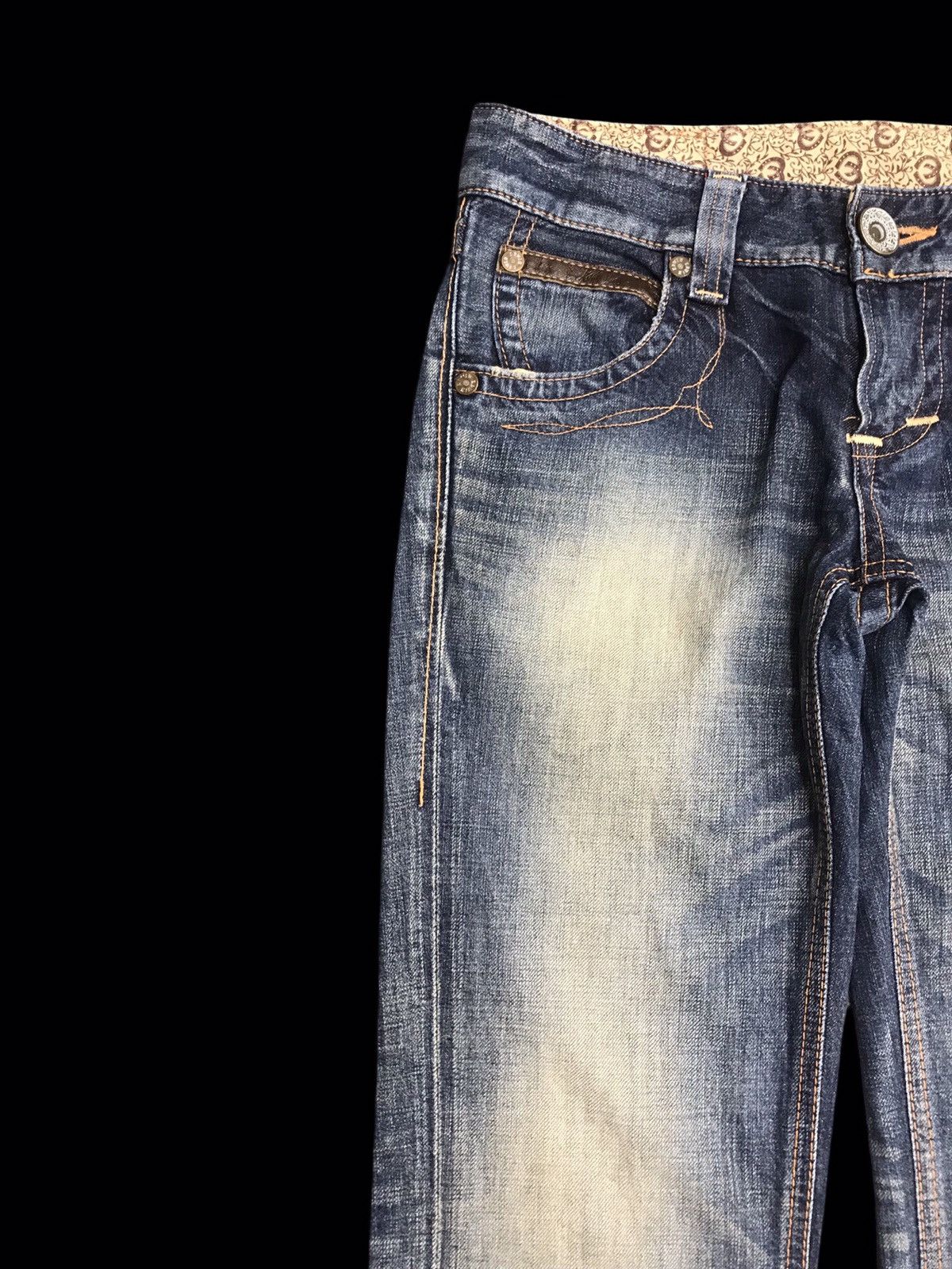 Edwin 💥FLARE💥Archival Rusty EDWIN Stone Wash Denim F62 Size US 30 / EU 46 - 4 Thumbnail