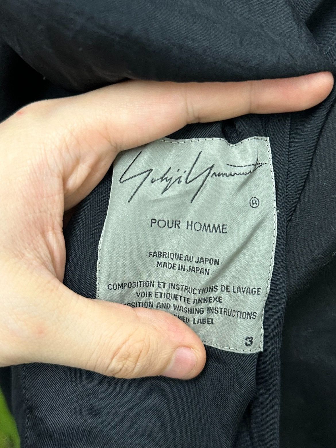 Yohji Yamamoto Yohji Yamamoto pour homme staff jacket - DMC-2508 Size US M / EU 48-50 / 2 - 5 Thumbnail