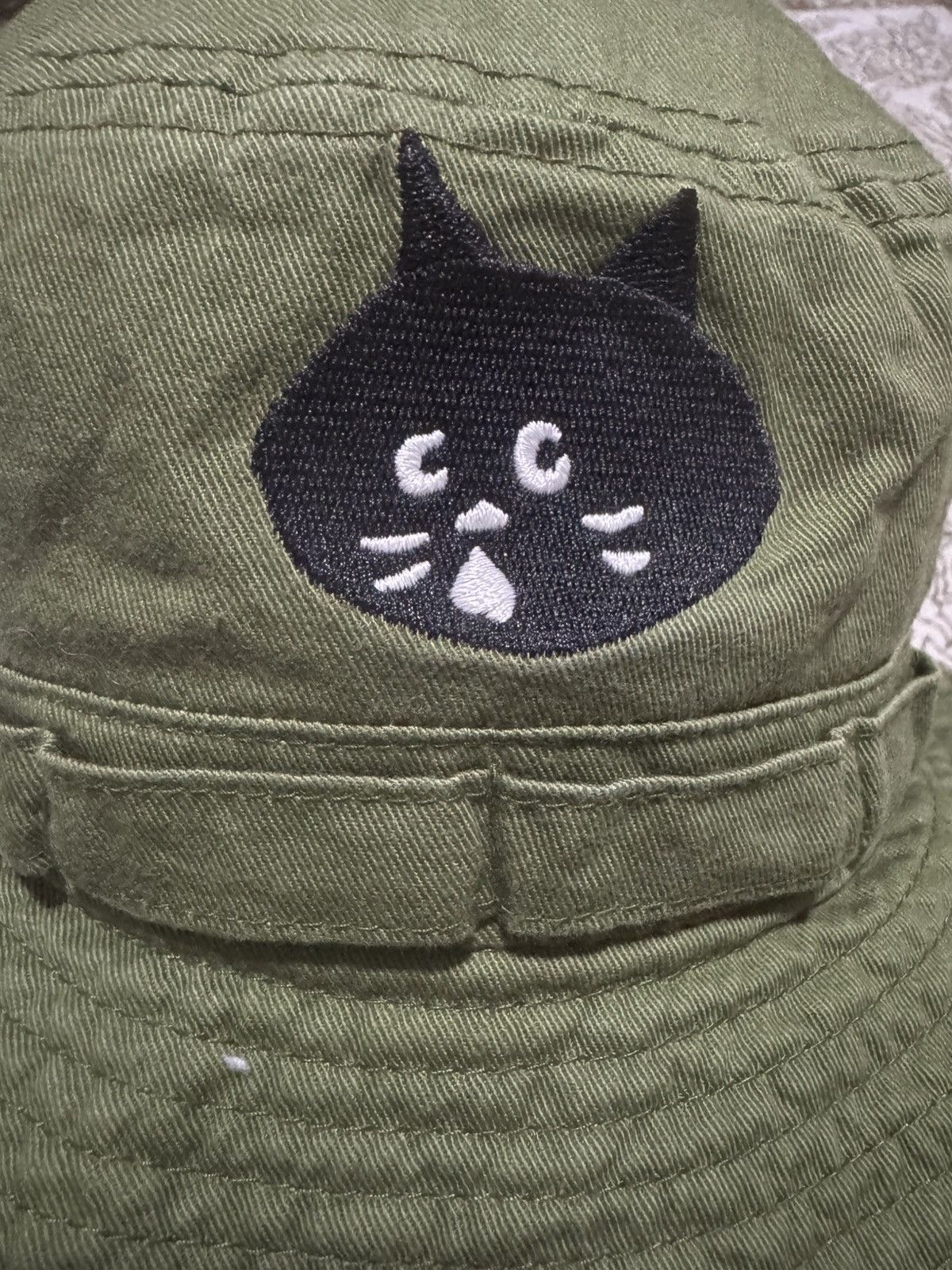 Issey Miyake × Ne-Net Iconic Cat Logo Ne-Net Embroidery Summer Hats Size ONE SIZE - 4 Thumbnail