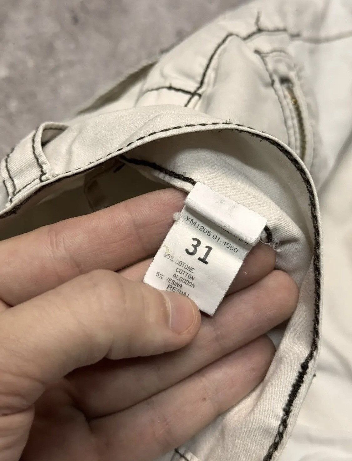 Vintage Vintage Michiko Koshino Style G Star Raw Cargo Pants Bondage Size US 31 - 10 Thumbnail