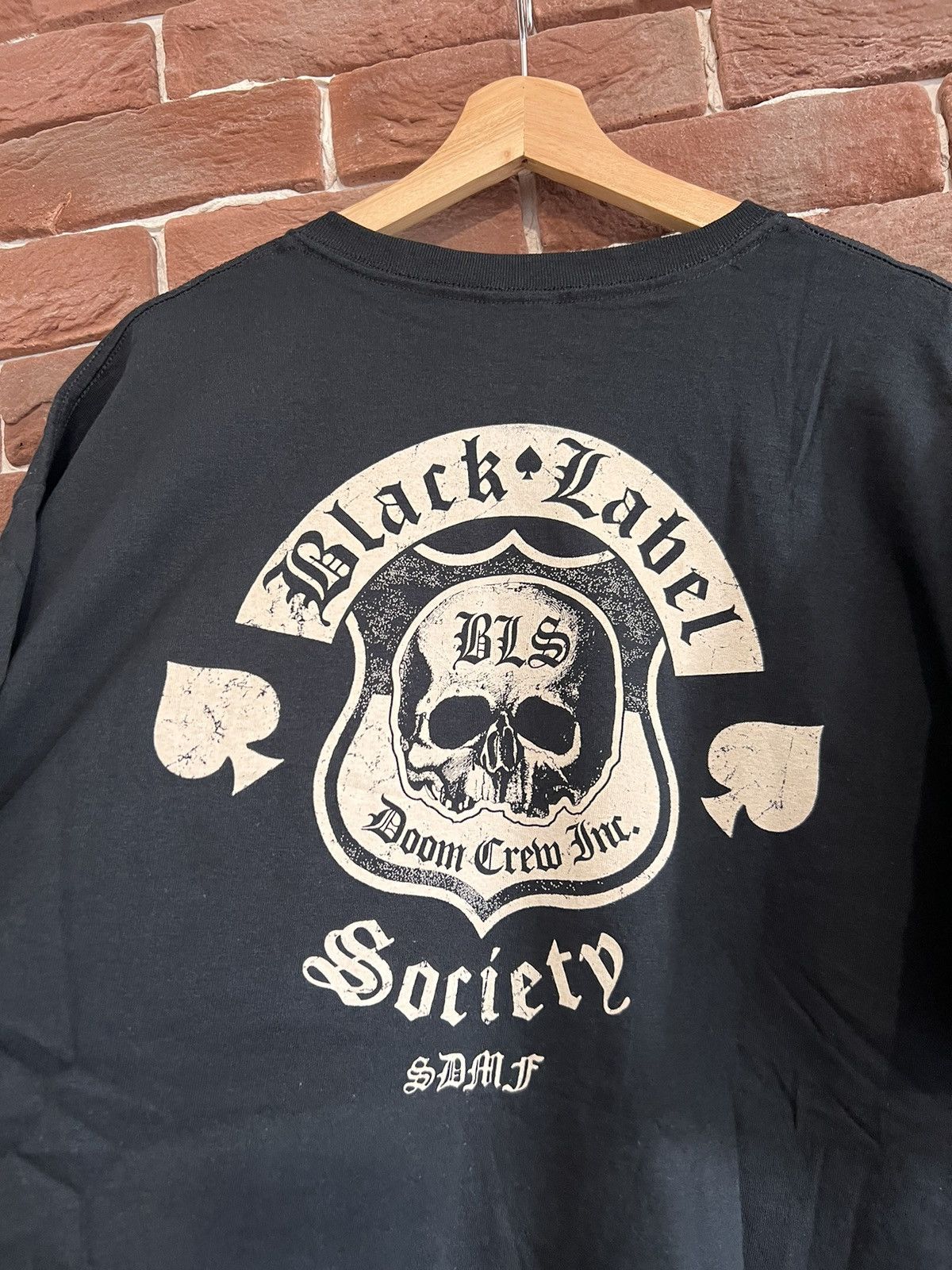 Band Tees Rare 00s Black Label Society Vintage Band Black Metal Tee Size US XL / EU 56 / 4 - 4 Thumbnail