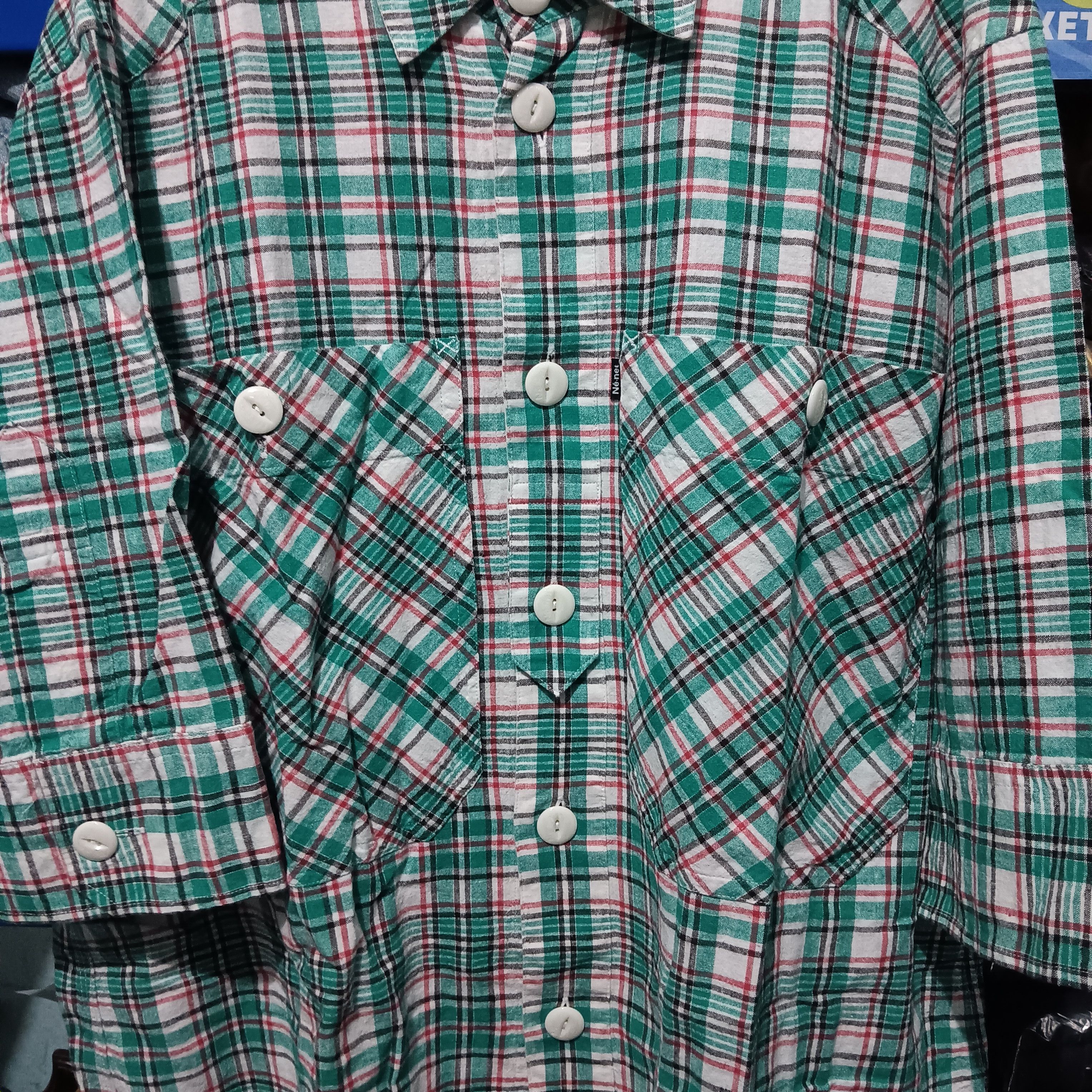 Issey Miyake × Japanese Brand × Ne-Net Ne-net long shirt buton Size US XL / EU 56 / 4 - 4 Thumbnail