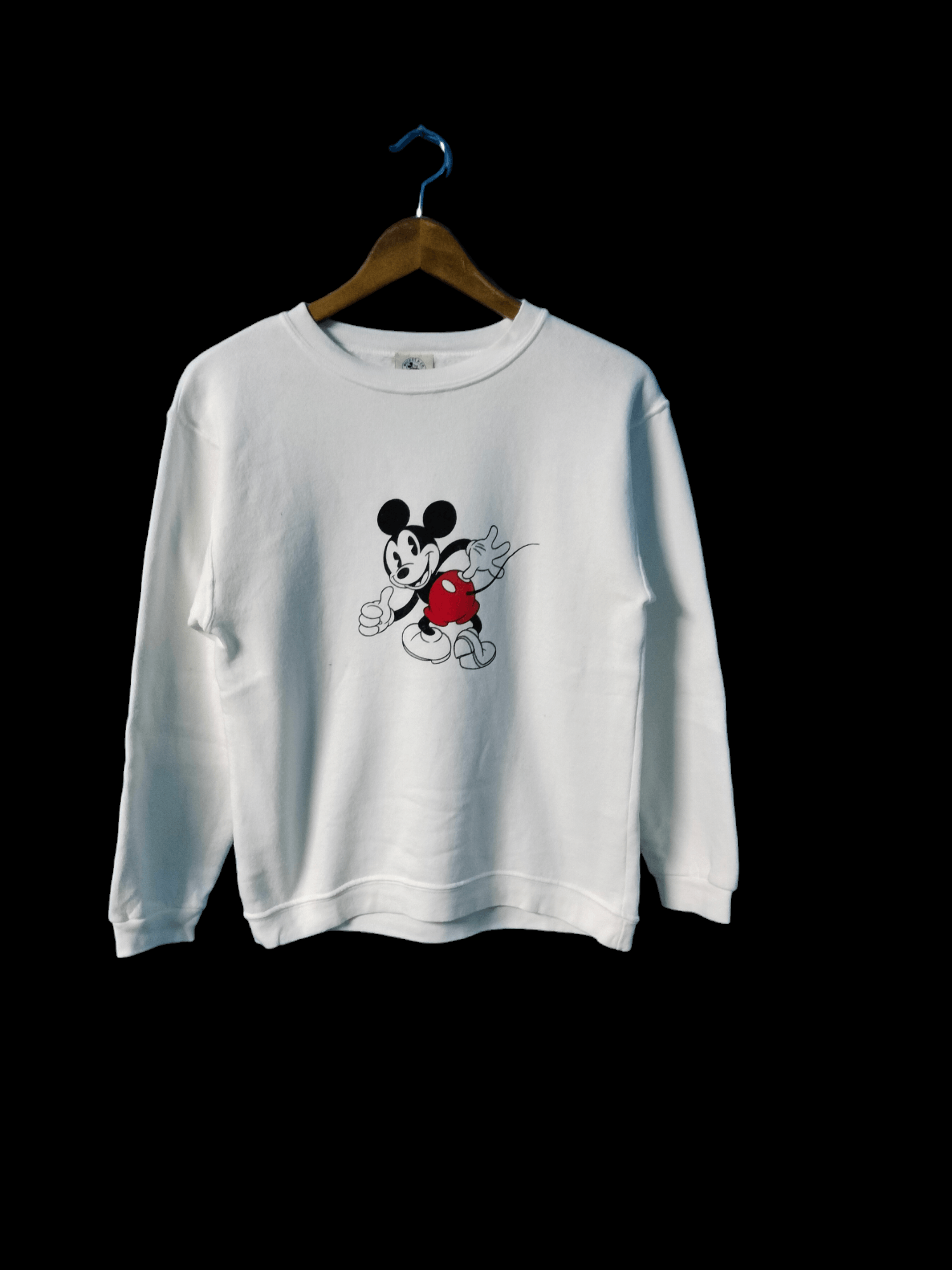 Mickey Mouse × Vintage vintage 90s mickey mouse sweatshirt Size US S / EU 44-46 / 1 - 1 Thumbnail