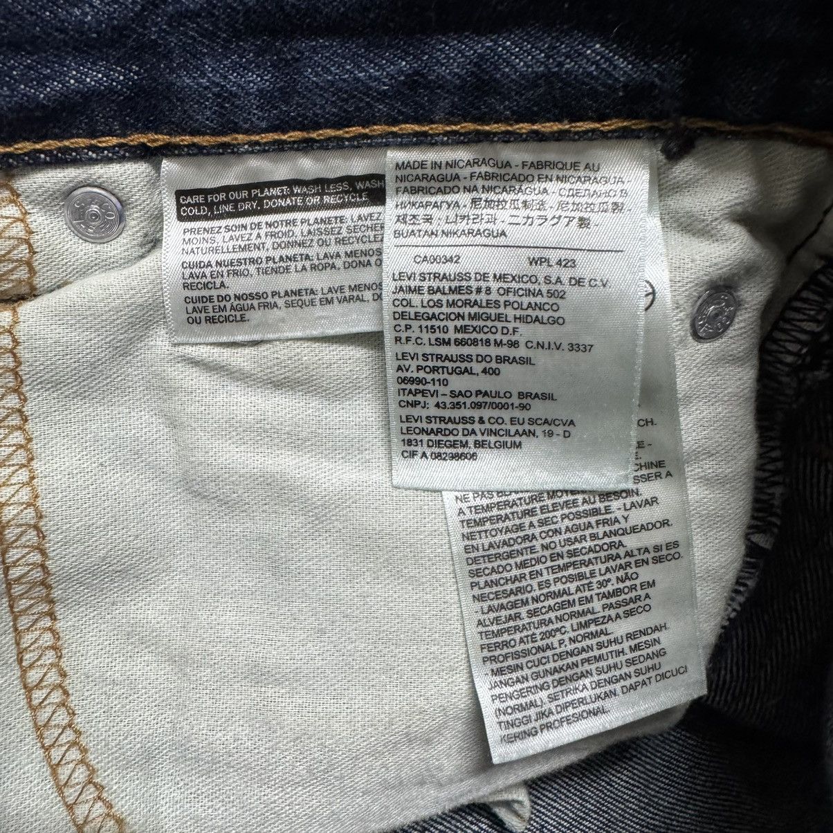 Levi's Levis 517 Dark Blue Flare Jeans Hedi Slimane Size US 31 - 20 Thumbnail