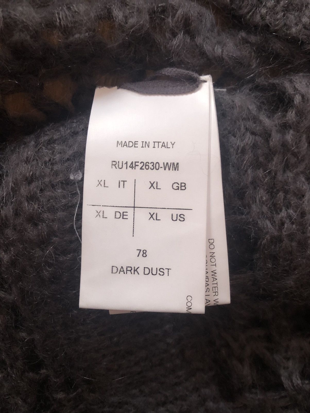 Rick Owens Rick Owens Psycho Knit Sweater Size US XL / EU 56 / 4 - 3 Thumbnail