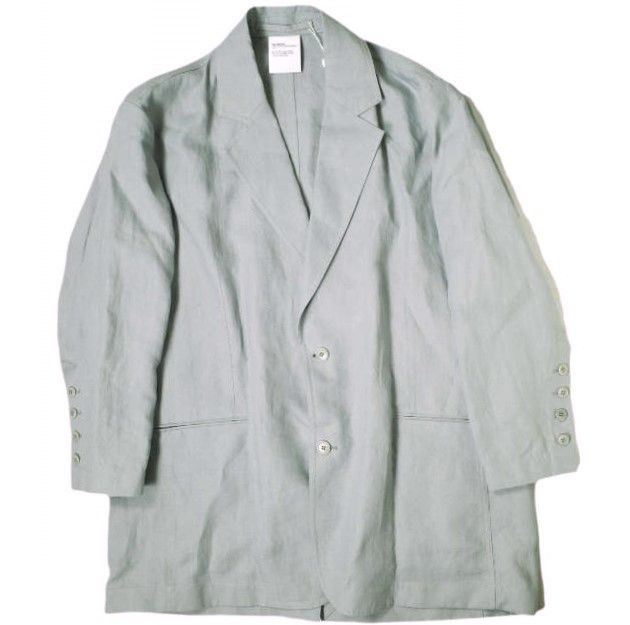 Other Other HED MAYNER SINGLE BREASTED JACKET Linen Jacket Textile Outerwear SS22_J23 DUTY FREE for USA Size ONE SIZE - 1 Thumbnail