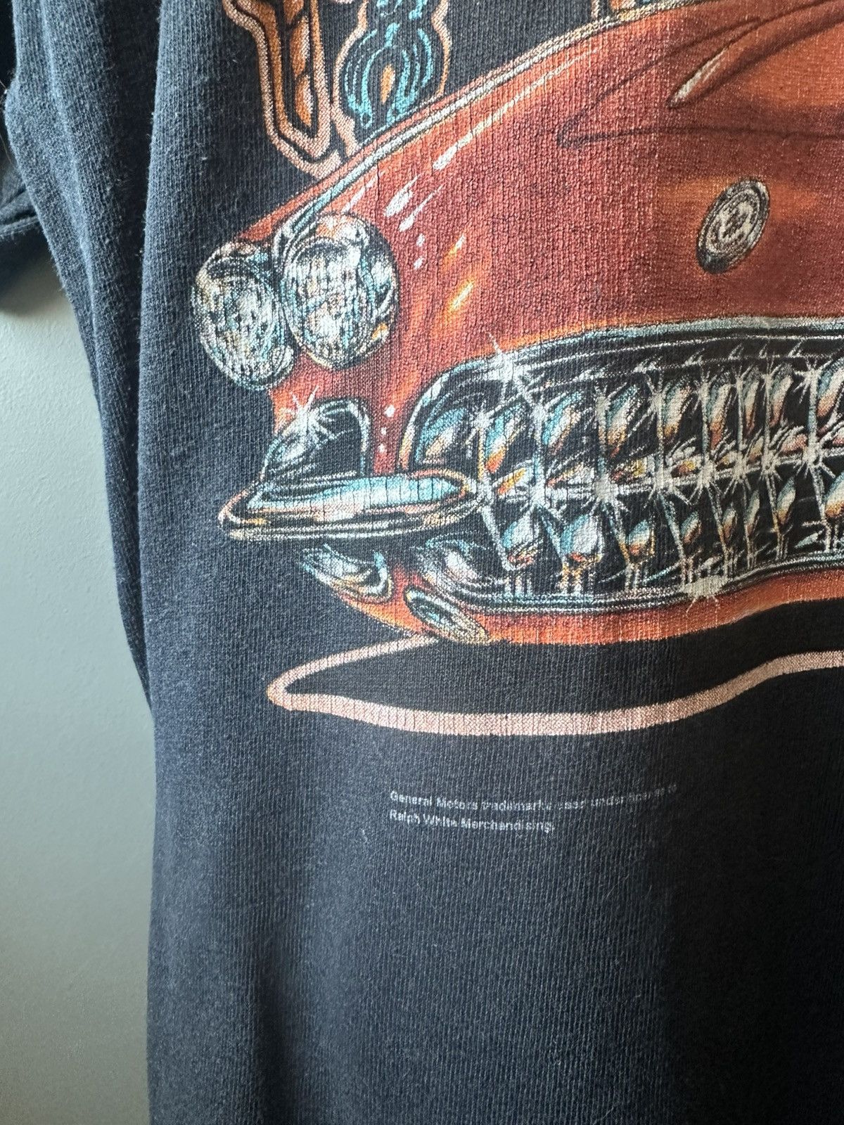 Gildan 90s Genaral Motors Route 66 Ralph White Merchandising Tee Size US XL / EU 56 / 4 - 4 Thumbnail