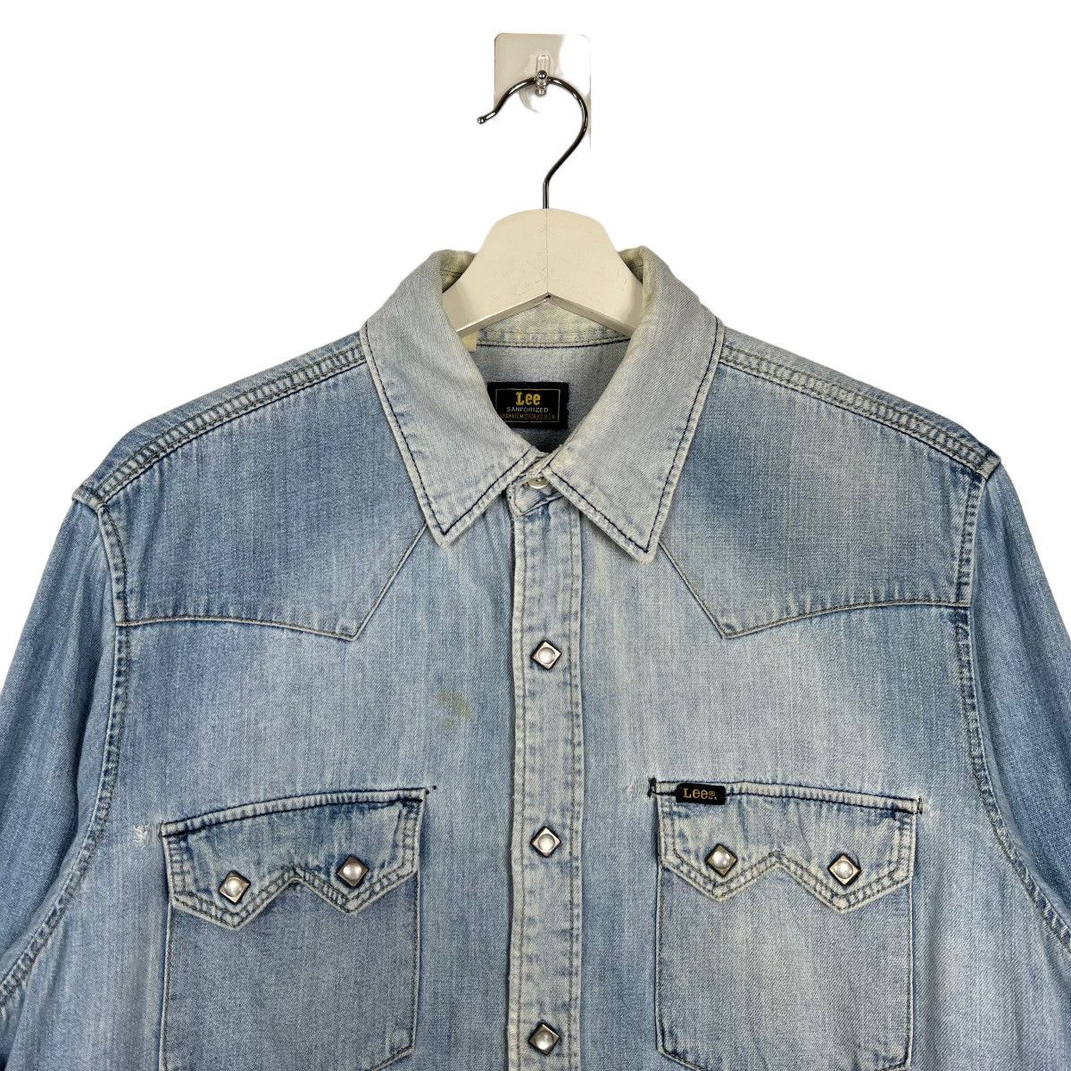 Lee 🔥 VINTAGE LEE CAMBRAY WESTERN SHIRTS Size US M / EU 48-50 / 2 - 3 Thumbnail