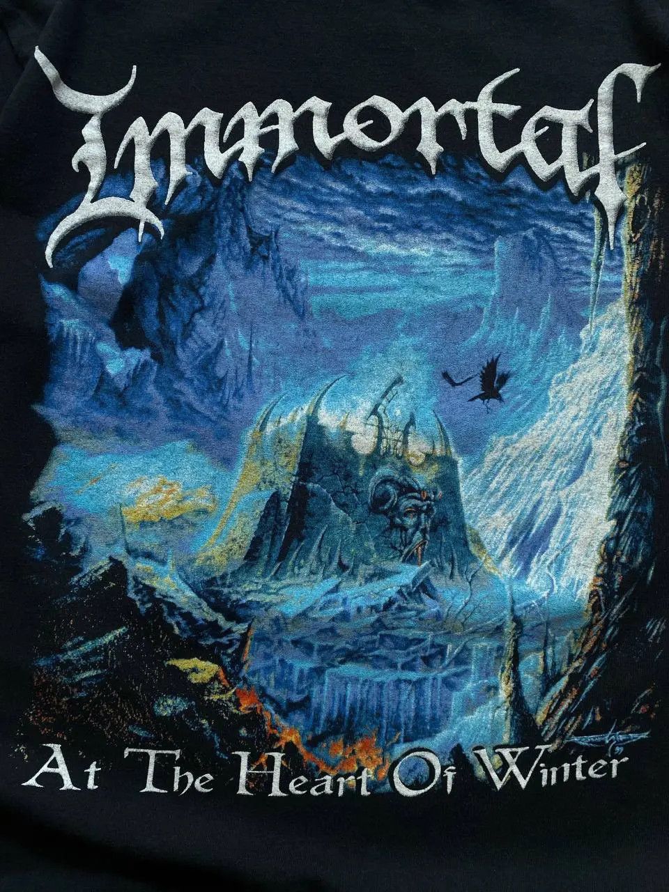 Band Tees IMMORTAL ‘AT THE HEART OF WINTER’ BLACK METAL BAND T SHIRT Size US M / EU 48-50 / 2 - 4 Thumbnail