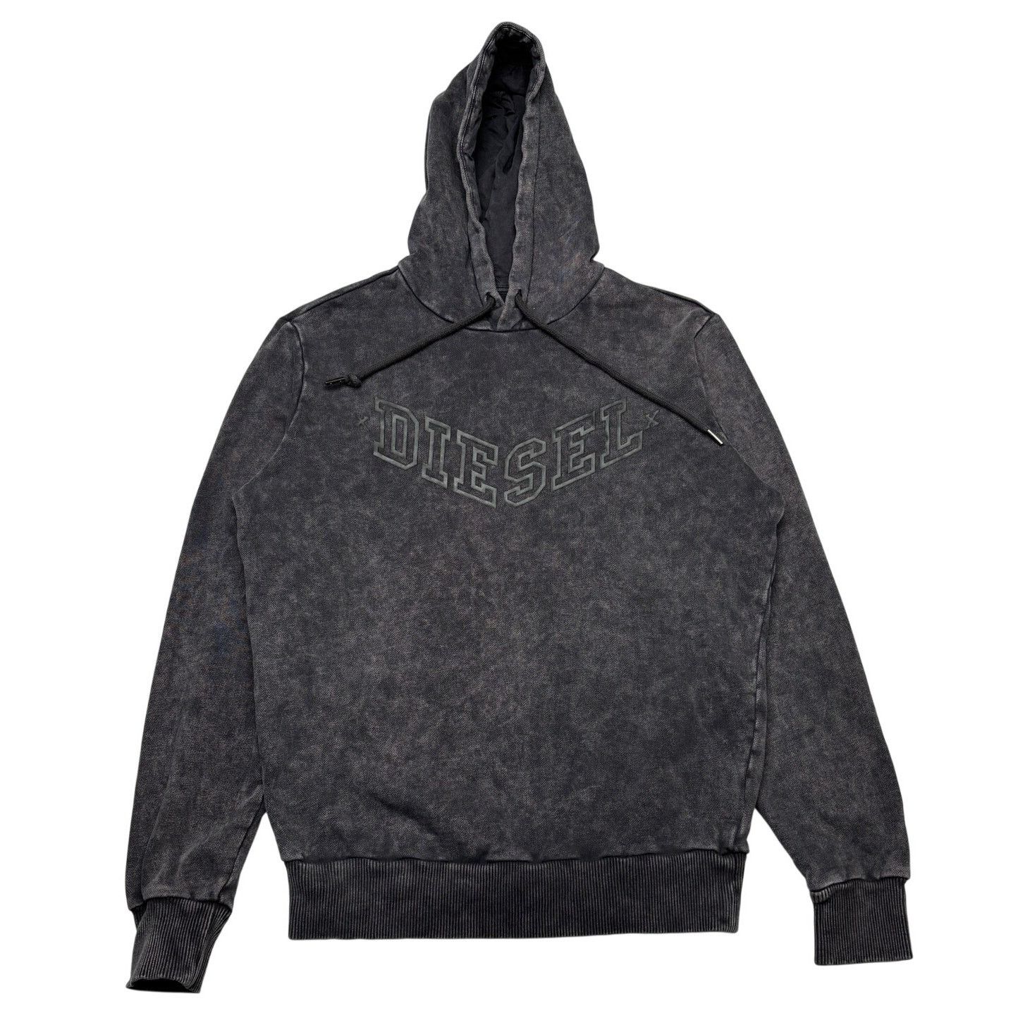 Diesel Diesel Dark Gray Washed Logo Hoodie 21x26 Streetwear Y2K Size US S / EU 44-46 / 1 - 1 Thumbnail