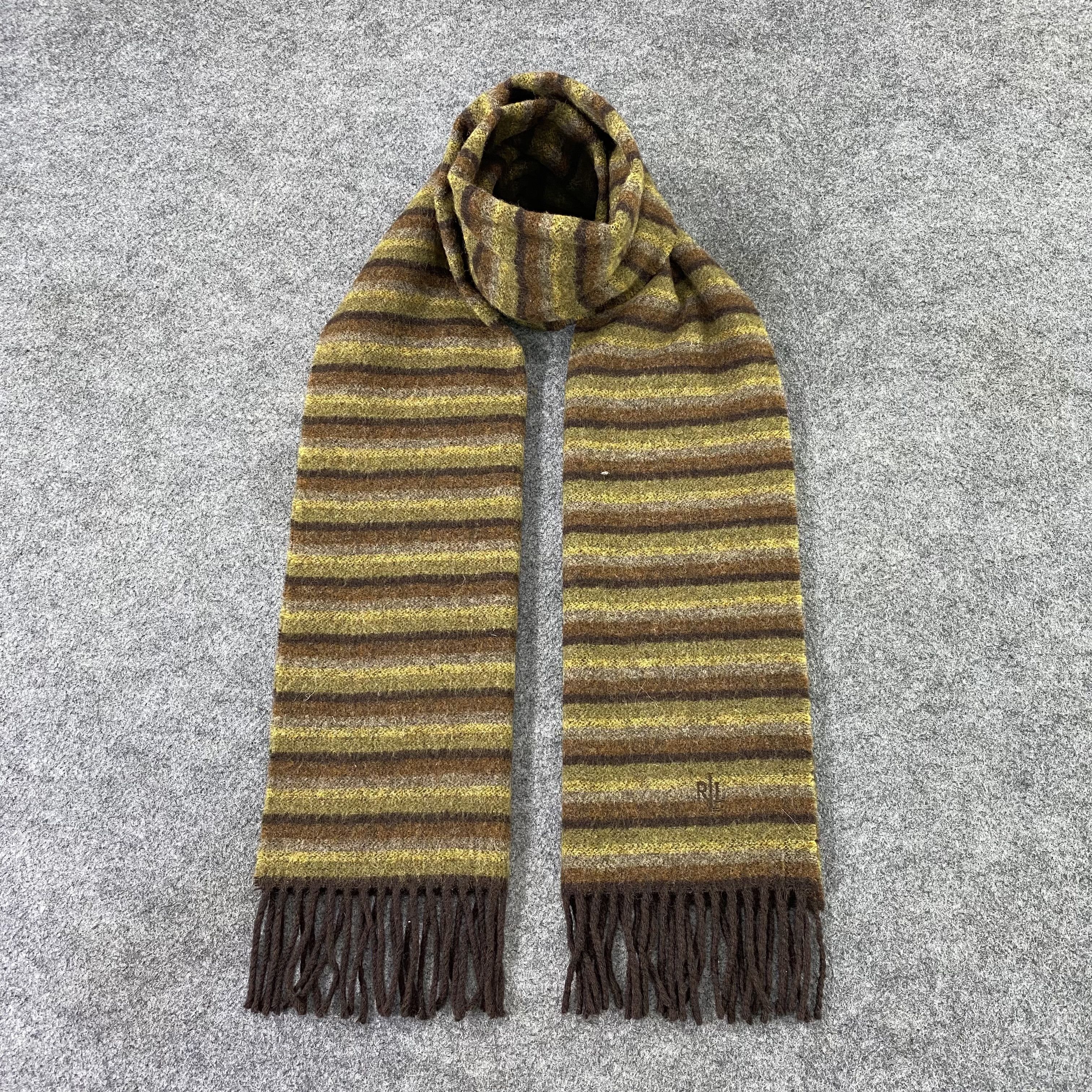 Ralph Lauren Ralph Lauren Wool Scarf / Muffler / Neckwear-T1502 Size ONE SIZE - 1 Thumbnail