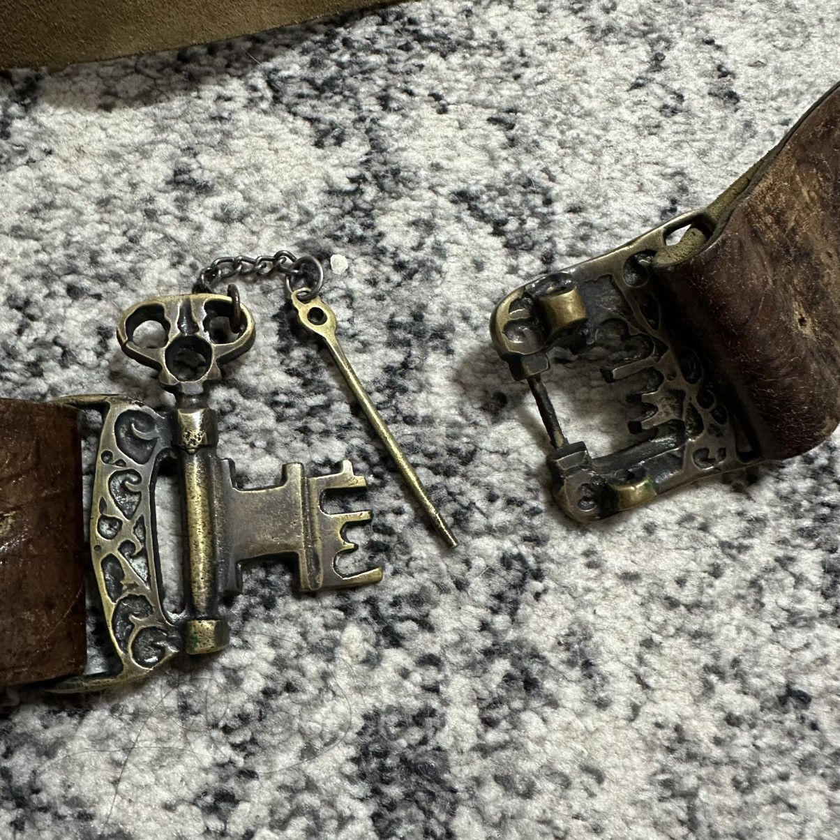 Vintage Super Rare Exclusive Vintage Avangarde Y2K belt Lock Size ONE SIZE - 3 Thumbnail