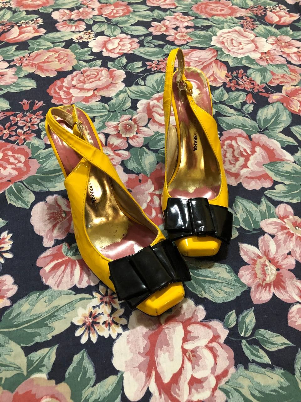 Dolce & Gabbana shoes with a bow on the toe Y2K Vintage luxury Dolce&Gabbana Size US 8 / IT 38 - 22 Thumbnail