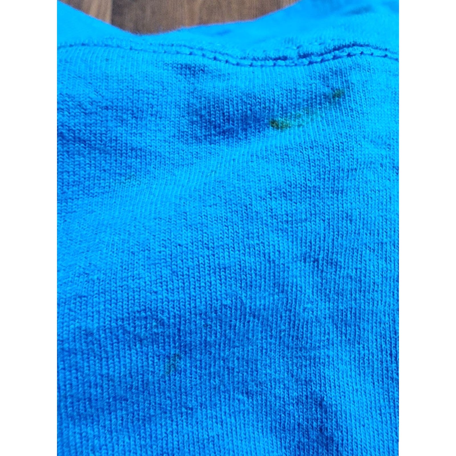 Gildan Women T Shirt Distressed Great Smoky Mountains Butterflies Embroidered Travel L Blue Size L / US 10 / IT 46 - 5 Thumbnail