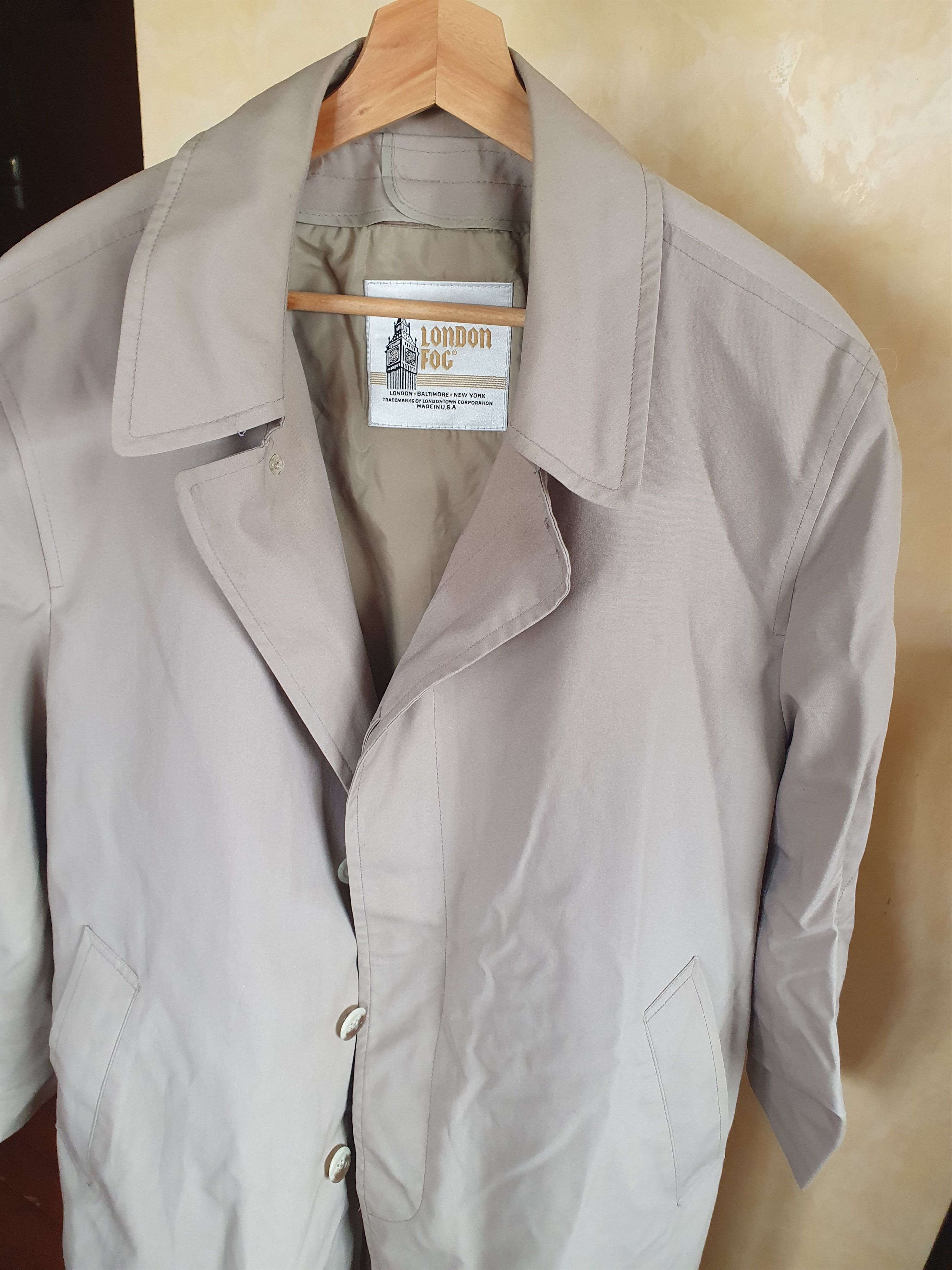 London Fog London Fog by Wamsutta Trench Coat With Made in USA 42 short Size US M / EU 48-50 / 2 - 9 Thumbnail
