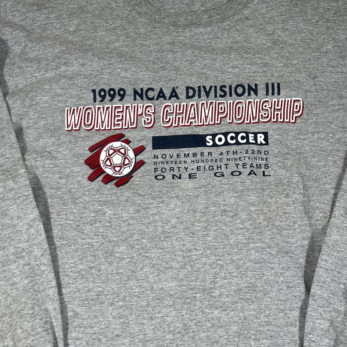 Gear for Sports Vintage 1999 NCAA Womens Soccer Shirt Adult Gray Champion Size US L / EU 52-54 / 3 - 2 Thumbnail
