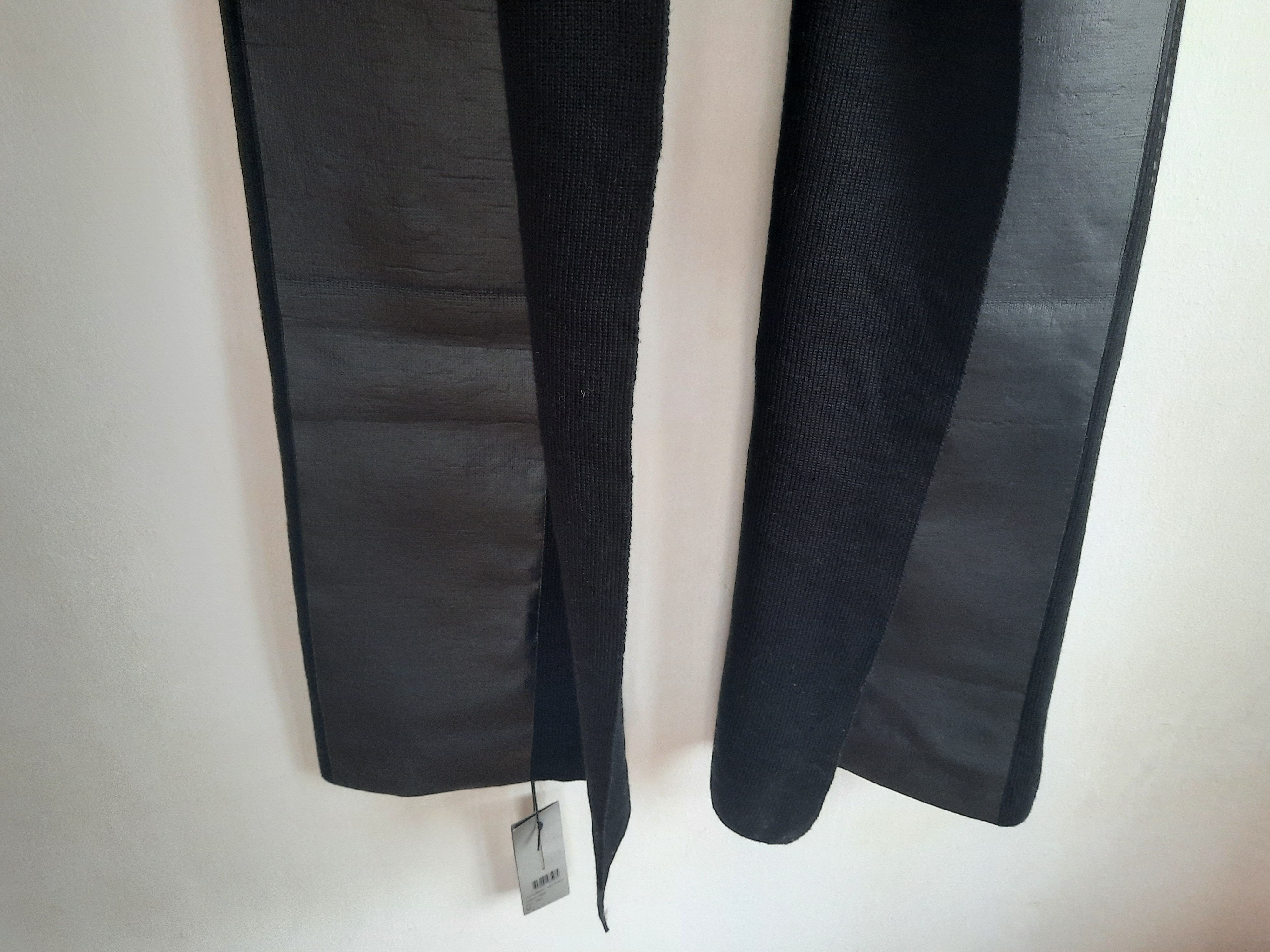 Dior × Hedi Slimane AW03 Luster Dior Homme Hedi Slimane Huge Long Wool Scarf Size ONE SIZE - 10 Thumbnail