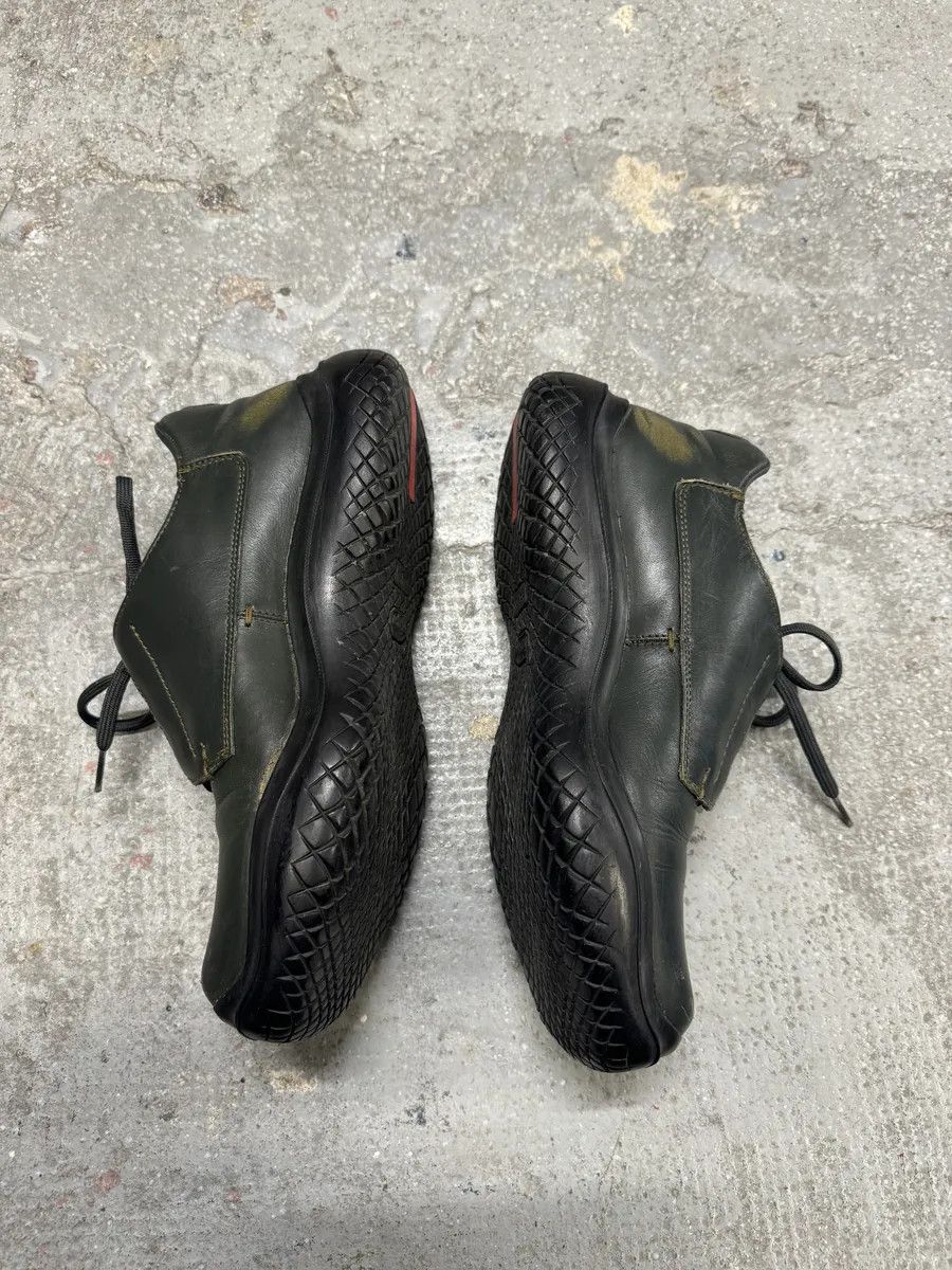 Prada SS1999 Prada Faded Forest Green Leather Vibram Shoes Size US 8 / EU 41 - 7 Thumbnail