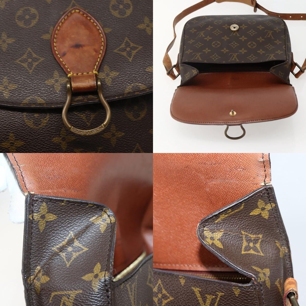 Louis Vuitton LOUIS VUITTON Monogram Saint Cloud GM Shoulder Bag M51242 Size ONE SIZE - 11 Thumbnail