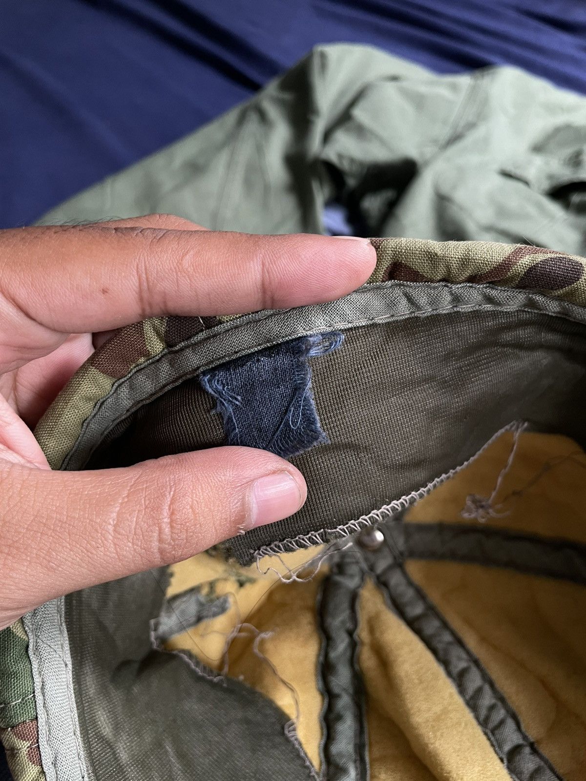 Vintage Vintage 60’s duck military camo frogskin hats cap Size ONE SIZE - 4 Thumbnail