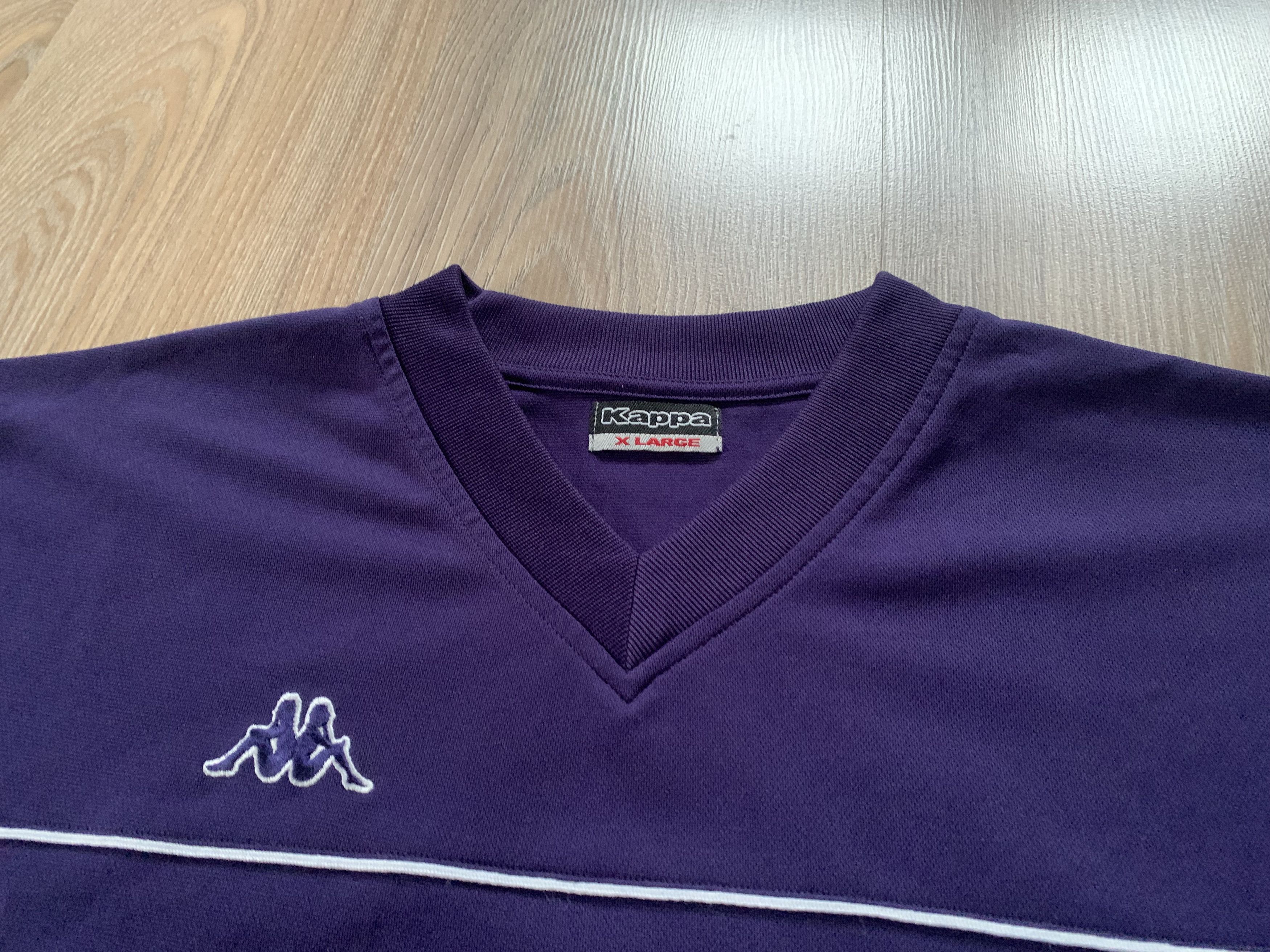 Kappa Vintage Kappa Purple Training T-Shirt Size US XL / EU 56 / 4 - 6 Thumbnail