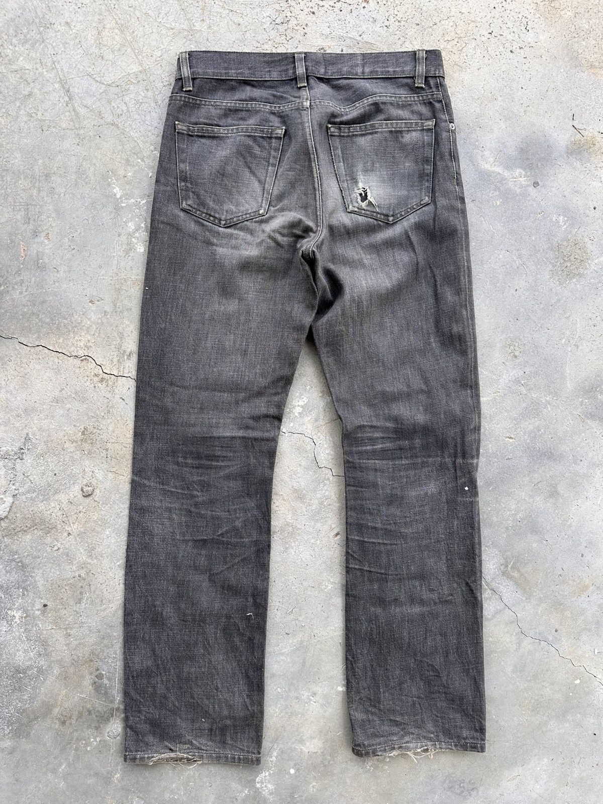 Helmut Lang Classic Raw Denim vintage Wash Fade