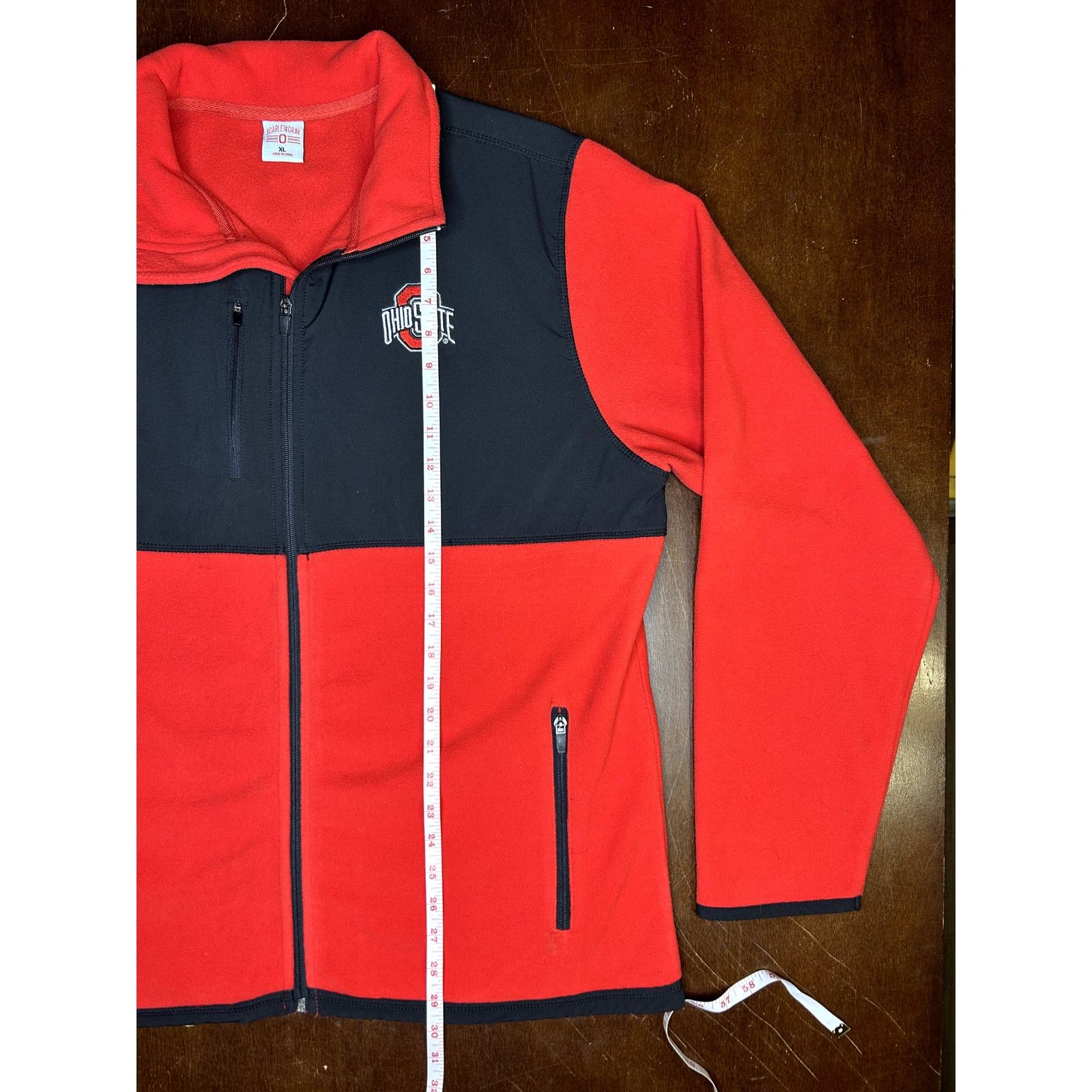 Other Officially Licensed The Ohio State University Fleece Jacket Size US XL / EU 56 / 4 - 6 Thumbnail