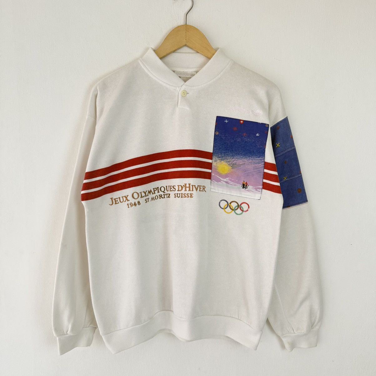 Adidas 80’s Adidas Olympic Moscow. Size US M / EU 48-50 / 2 - 1 Thumbnail