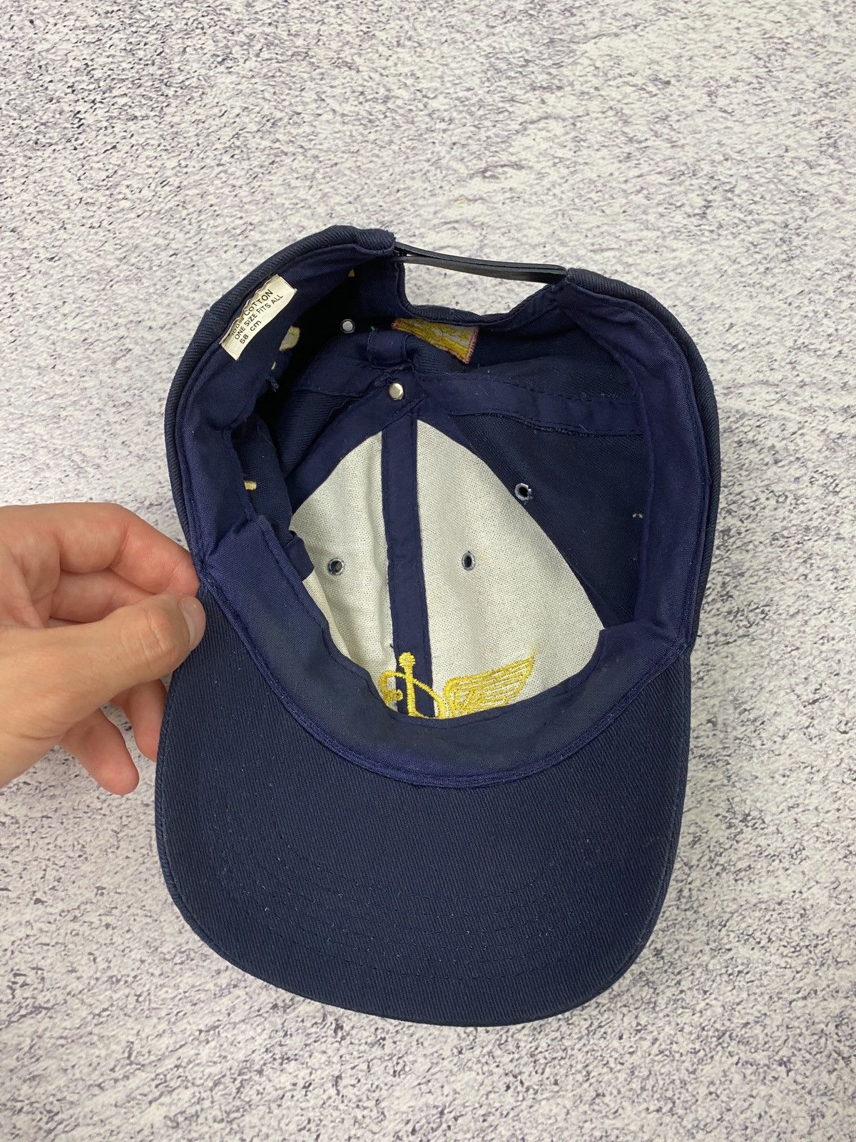 Breitling × Vintage Vintage Breitling Embroidered Logo Adjustable Cap Hat Size ONE SIZE - 7 Thumbnail