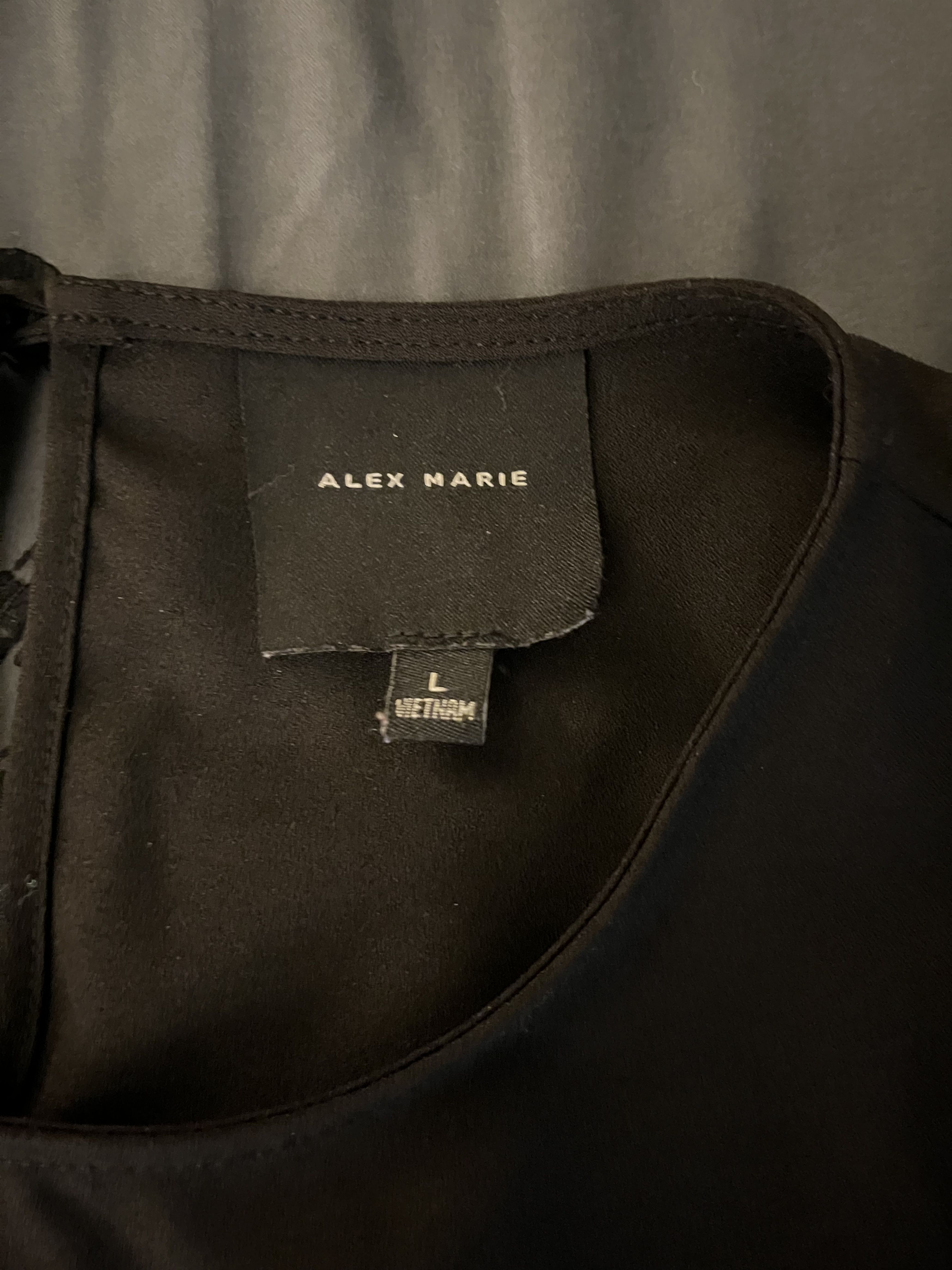 Other Alex Marie Black Sleeveless Blouse size L Size L / US 10 / IT 46 - 5 Thumbnail